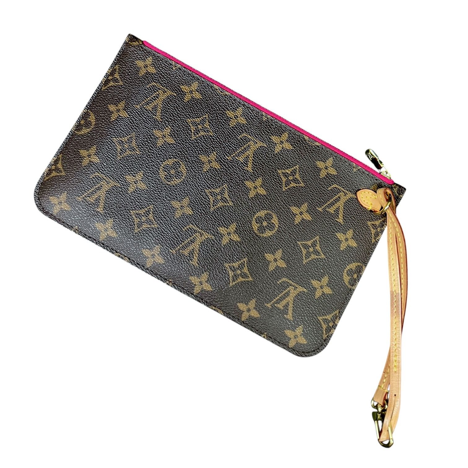 Louis Vuitton Louis Vuitton Wristlet Neverfull Pouchette $1550 Retail Size ONE SIZE - 5 Thumbnail