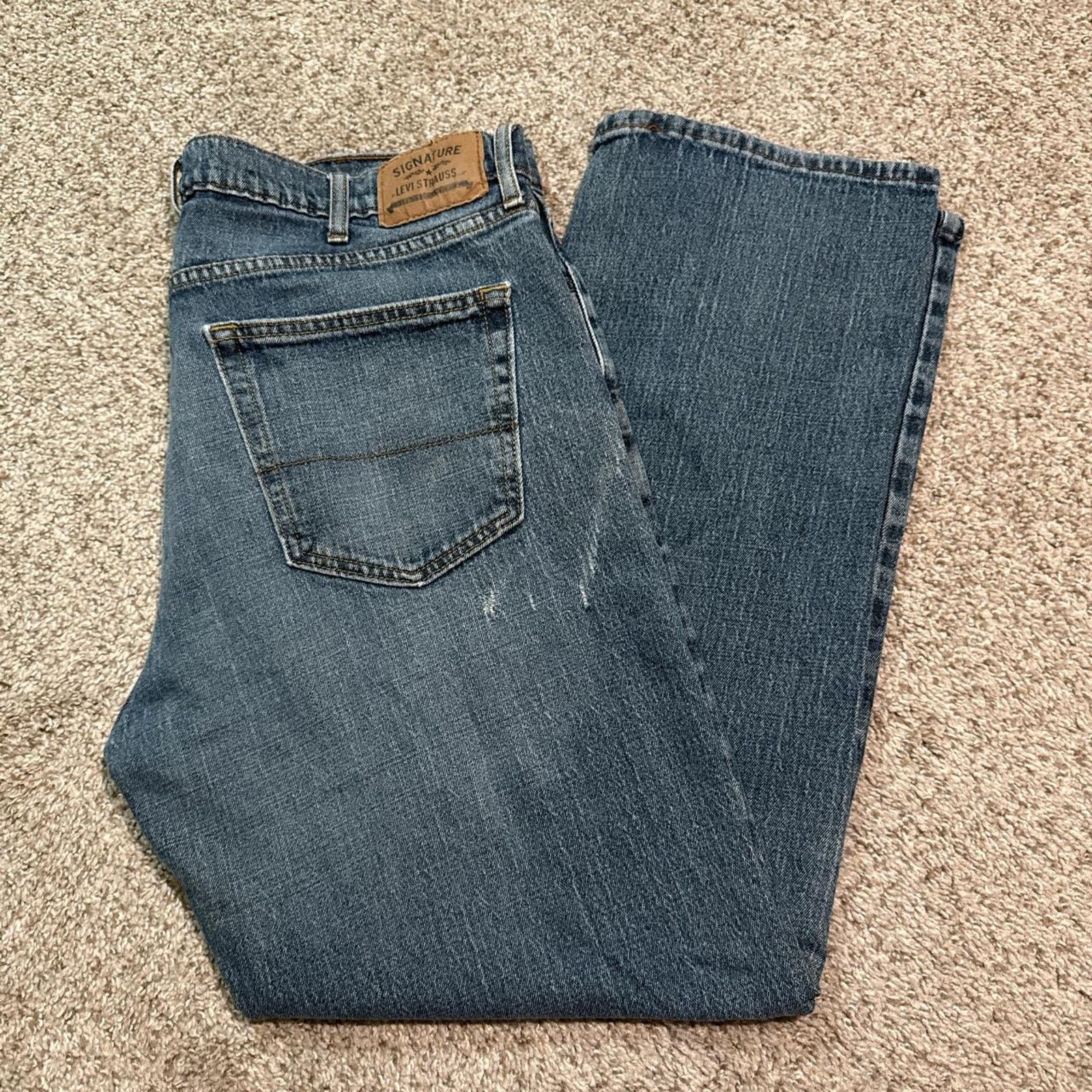 Levi's Levis 505 signature dark Size US 40 / EU 56 - 1 Thumbnail