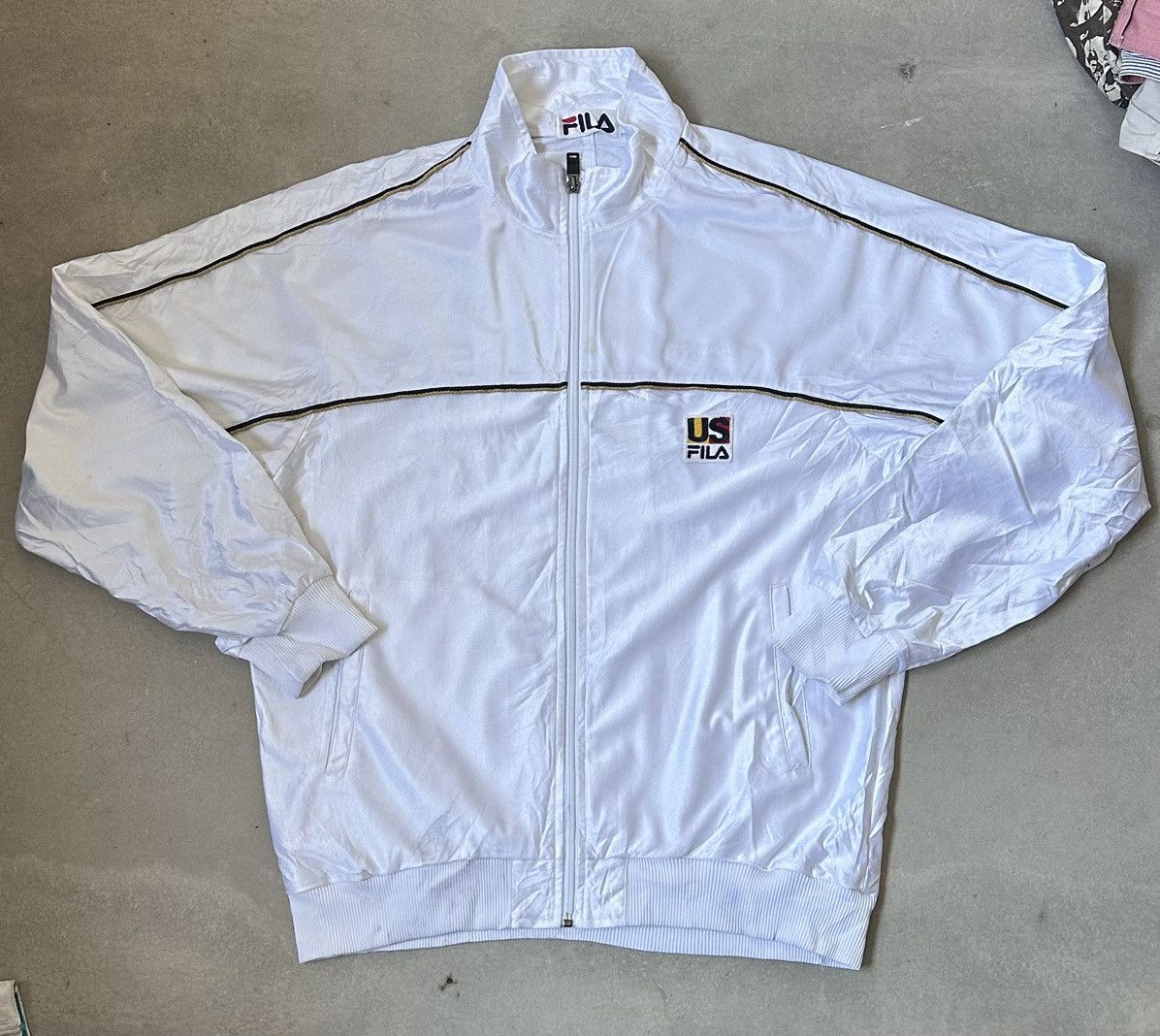 Fila VINTAGE FILA USA SWEATER Size US L / EU 52-54 / 3 - 1 Thumbnail