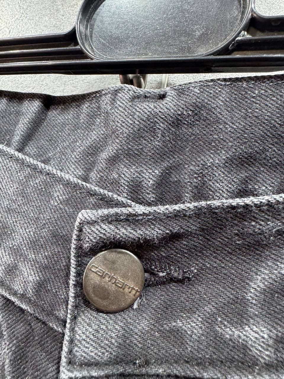 Carhartt Carhartt Texas Pant Jeans Black Denim Size US 31 - 8 Thumbnail