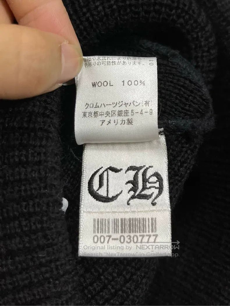 Chrome Hearts CHROME HEARTS Size OS Black classic three-element wool cold Size ONE SIZE - 3 Thumbnail
