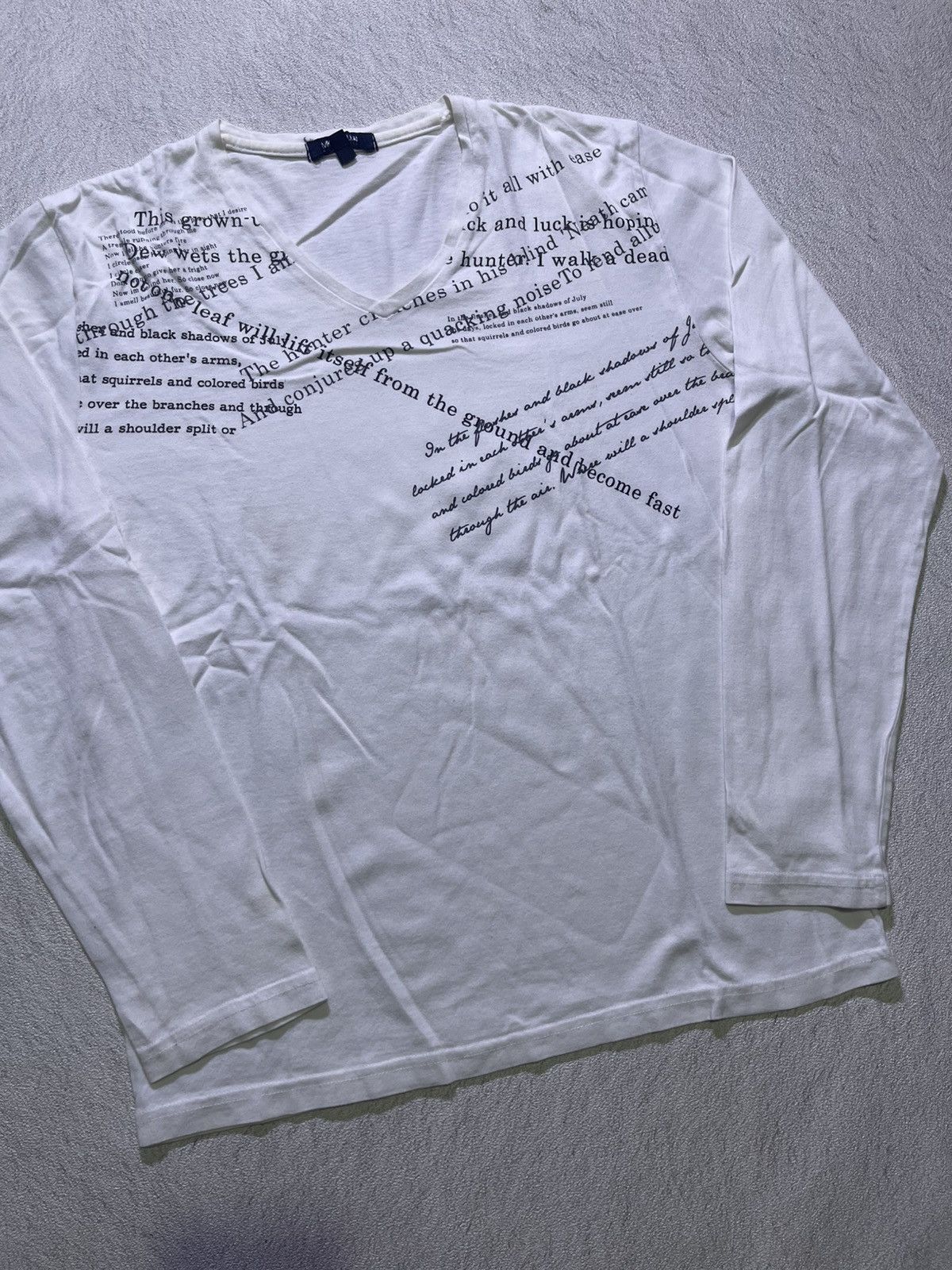 Hysteric Glamour Y2K MICHEL KLEIN long sleeve tshirt Size US M / EU 48-50 / 2 - 2 Thumbnail