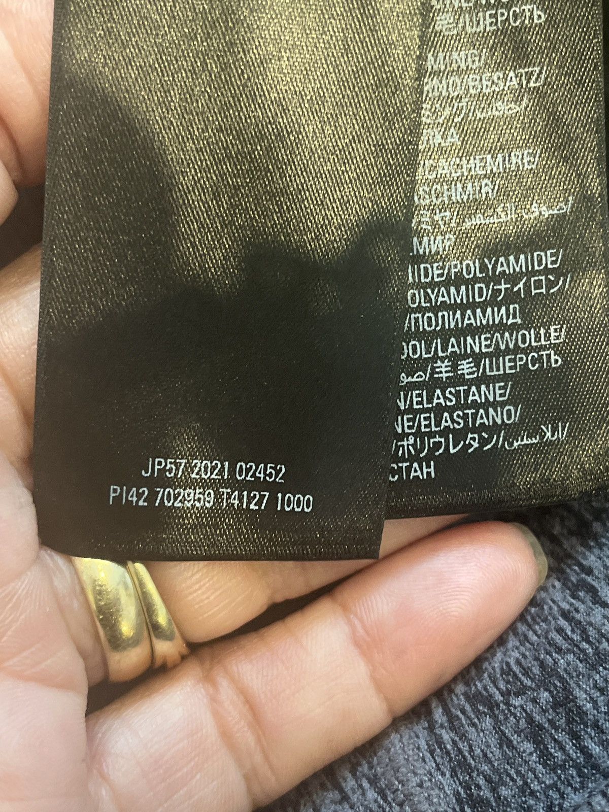 Balenciaga Balenciaga Cashmere Sweater Men's Black Size US M / EU 48-50 / 2 - 11 Thumbnail
