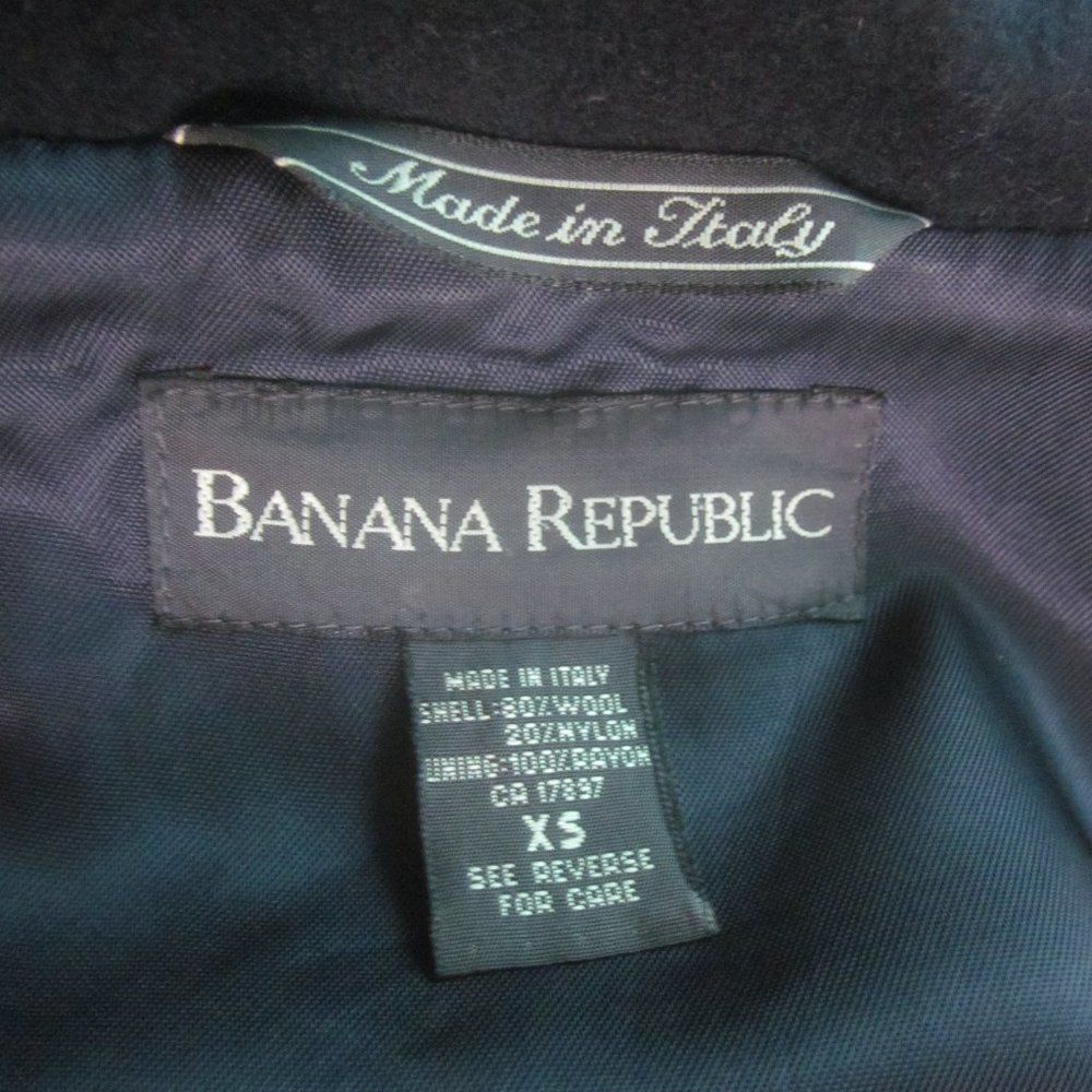 Banana Republic Banana Republic Vintage Zip Blazer XS Size XS / US 0-2 / IT 36-38 - 2 Thumbnail