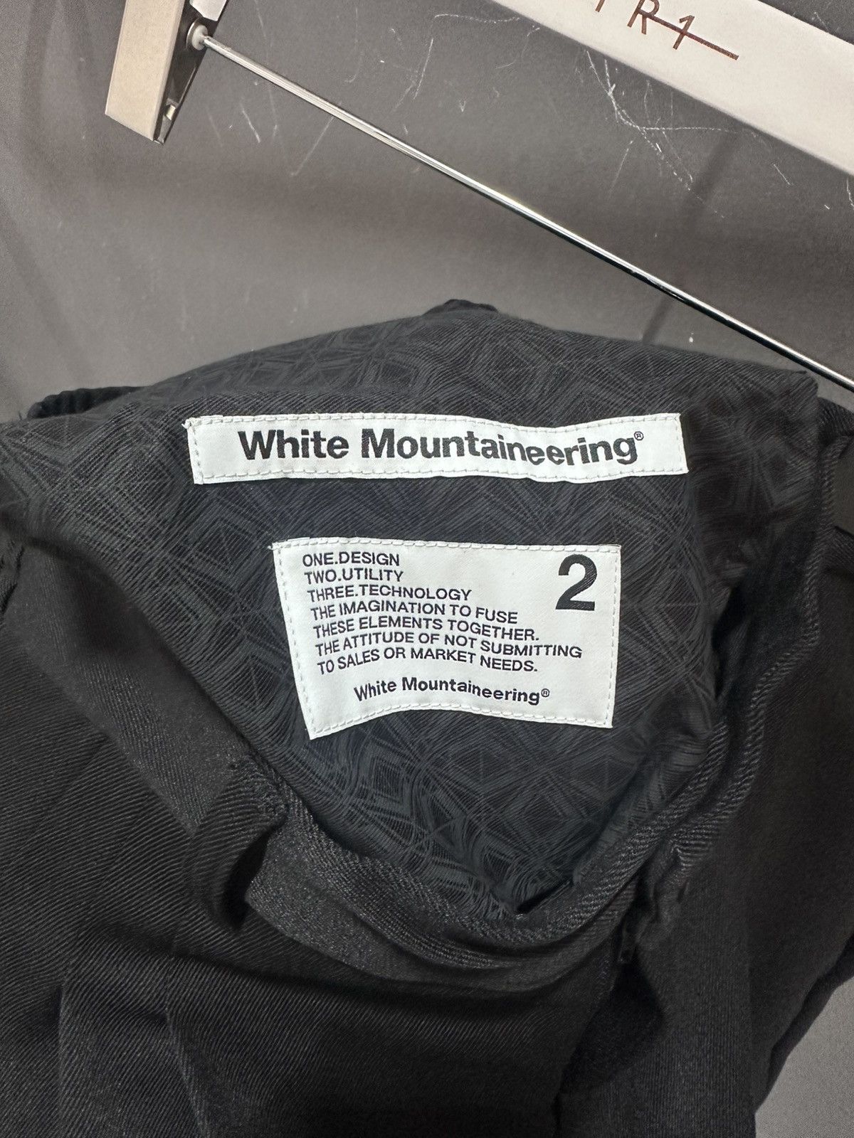 White Mountaineering White mountaineering 3 tuck wide leg pants Size US 31 - 5 Thumbnail