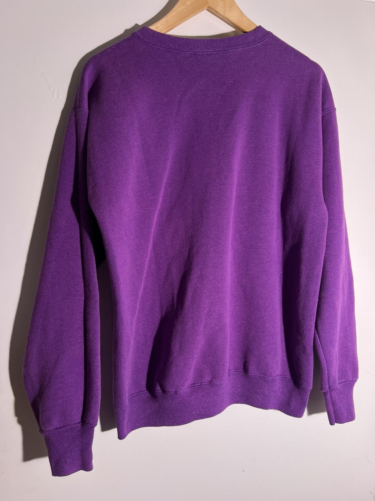 Vintage 90’s VTG Vintage US Olympics Rings Purple Retro Sweatshirt Size US M / EU 48-50 / 2 - 2 Thumbnail