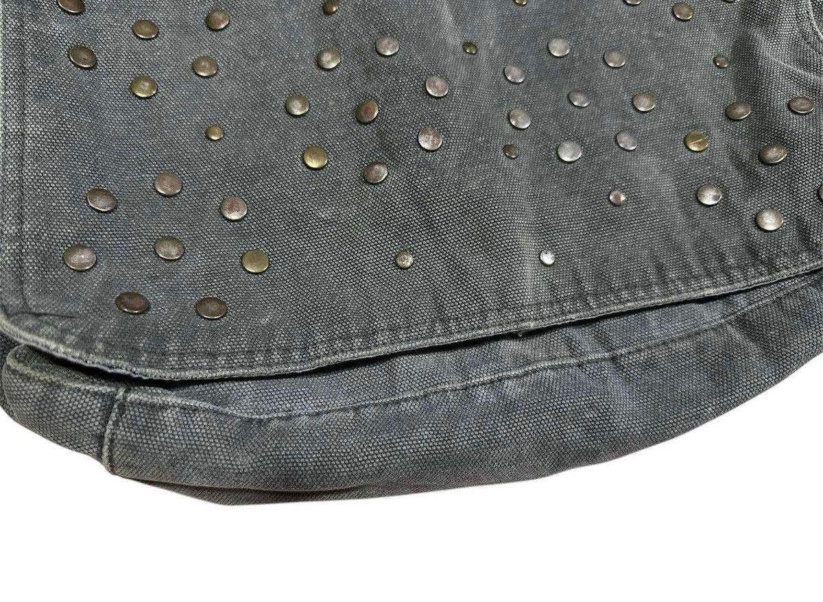 Diesel × Hysteric Glamour × Japanese Brand 🔥Sick Y2K Japanese Rivet Crossbody Bag Distressed Punk Size ONE SIZE - 4 Thumbnail