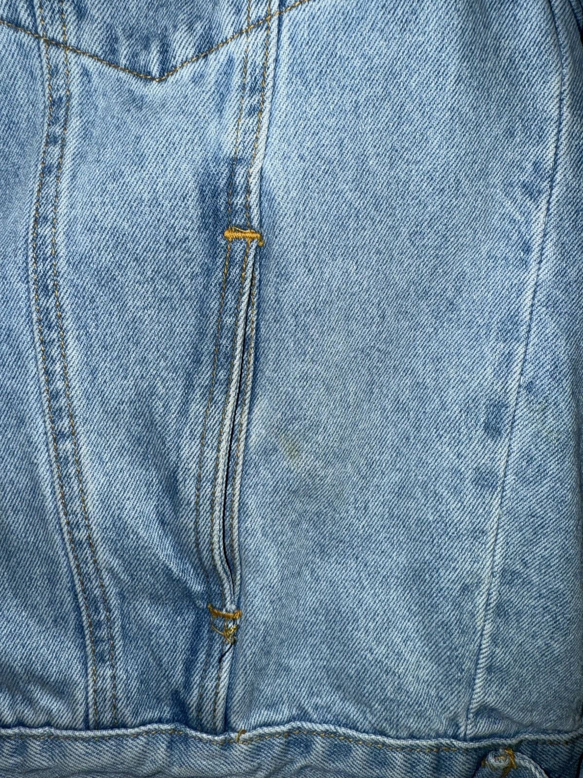 Vintage Vintage Todaysnews denim trucker jacket Size US M / EU 48-50 / 2 - 4 Thumbnail
