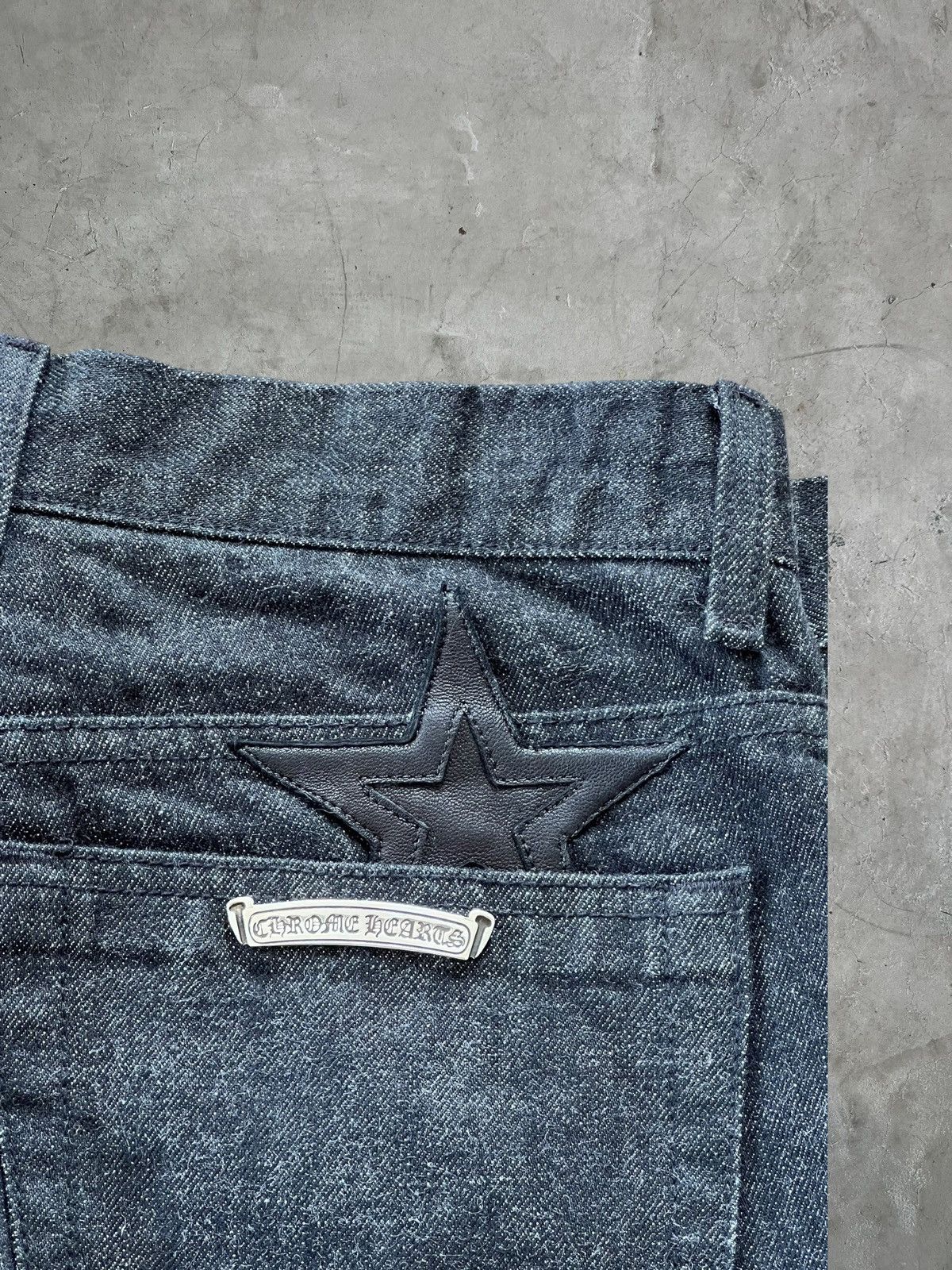 Chrome Hearts Chrome Hearts Star Patch Denim Jeans Size US 33 - 8 Thumbnail