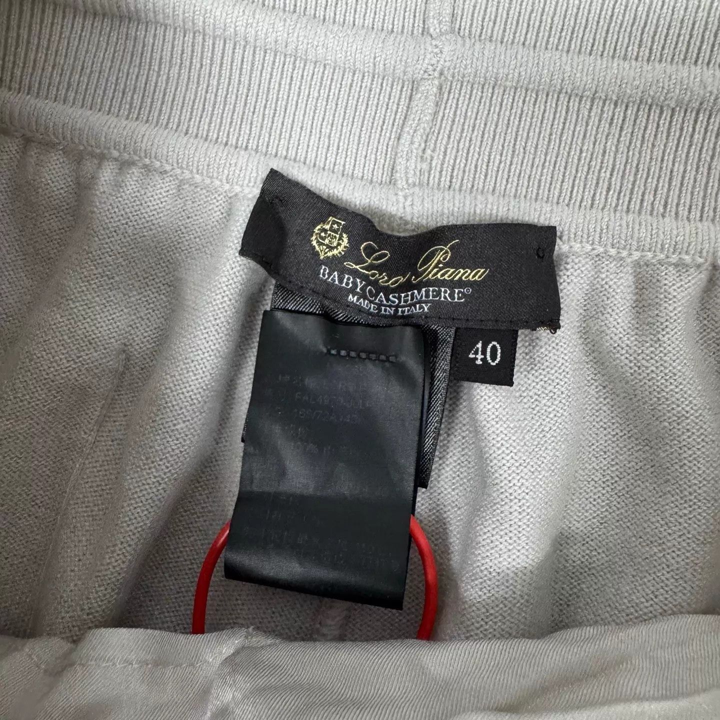 Loro Piana Loro Piana Cream Baby Cashmere Sweatpants 40 Size 27" / US 4 / IT 40 - 6 Thumbnail