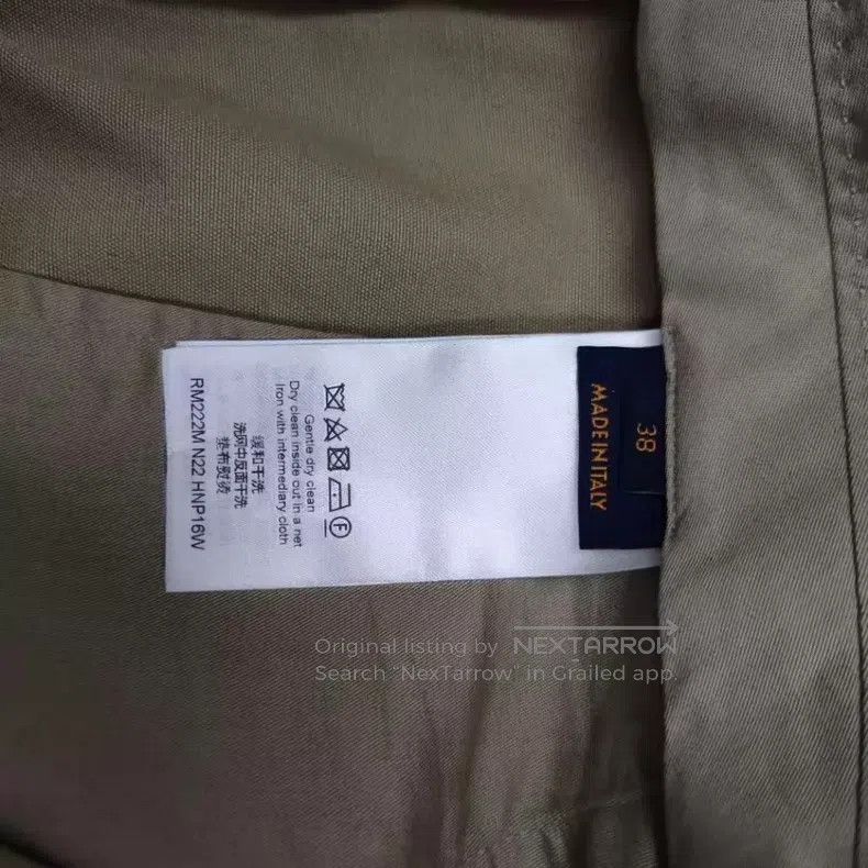 Louis Vuitton Louis Vuitton Khaki cargo slacks pants Size US 38 / EU 54 - 6 Thumbnail