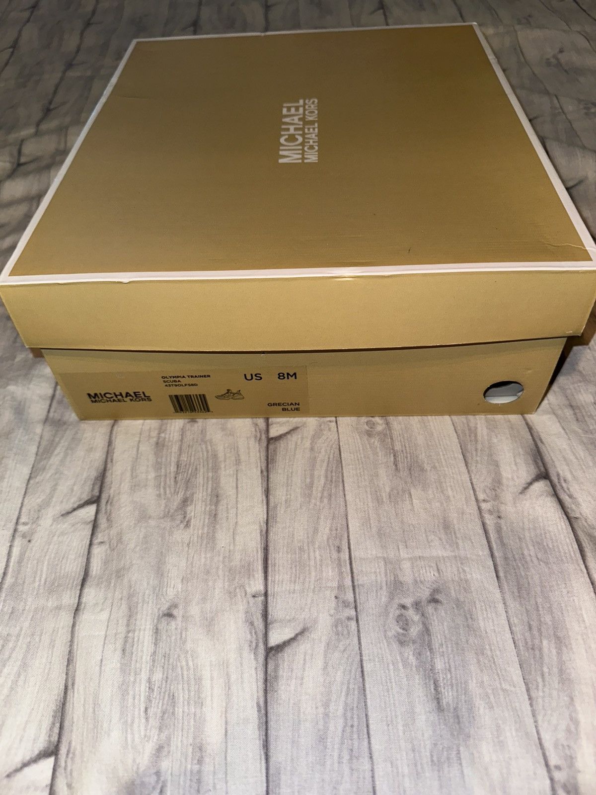 Michael Kors Michael Kors 43T90LFS8D 8 Olympia Trainer Scuba shoe 👟 Size US 8 / IT 38 - 8 Thumbnail