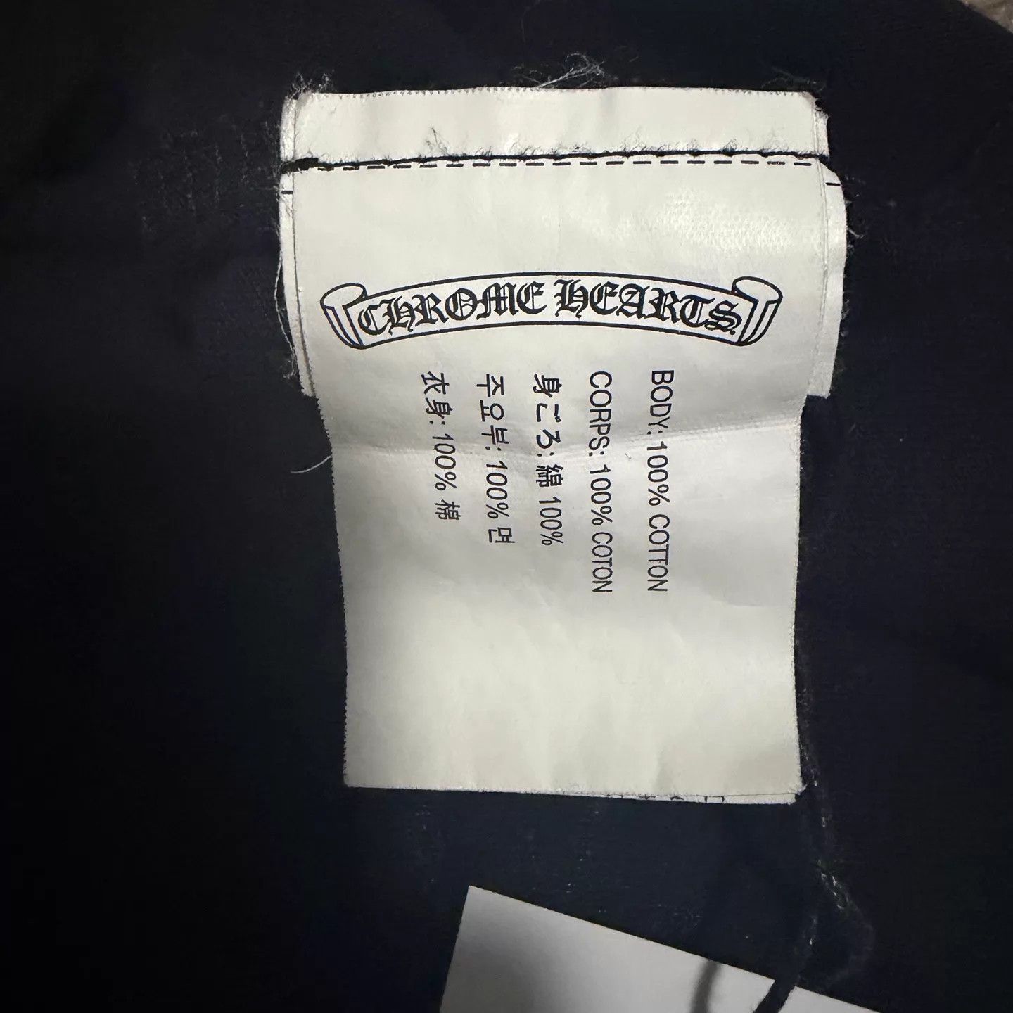 Chrome Hearts Chrome Hearts Hong Kong Excl Horseshoe Cross SS Tee Size US M / EU 48-50 / 2 - 4 Thumbnail