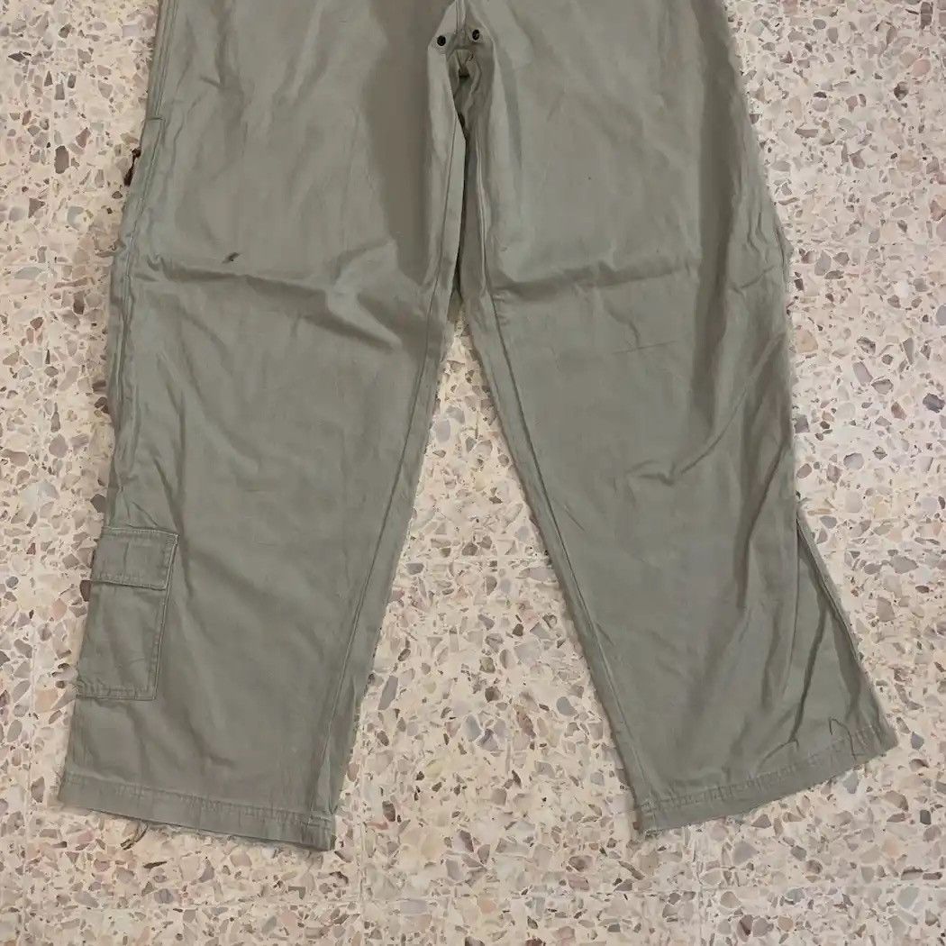 Split × Vintage Vintage SPLIT Trousers Baggy Outdoor Hiking Khaki Pants Size US 33 - 5 Thumbnail