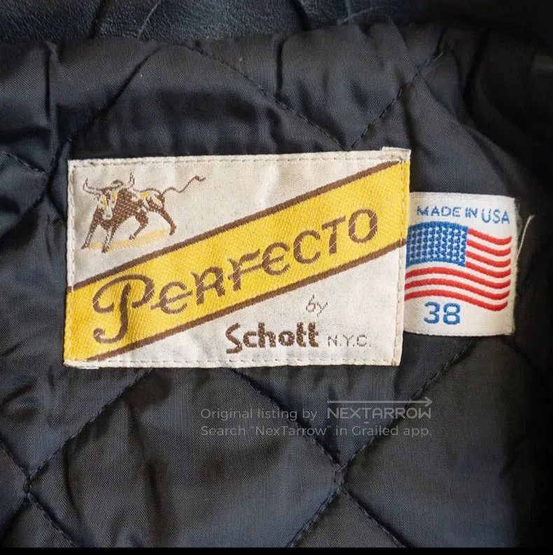 Schott Schott Black leather coat Size US M / EU 48-50 / 2 - 4 Thumbnail