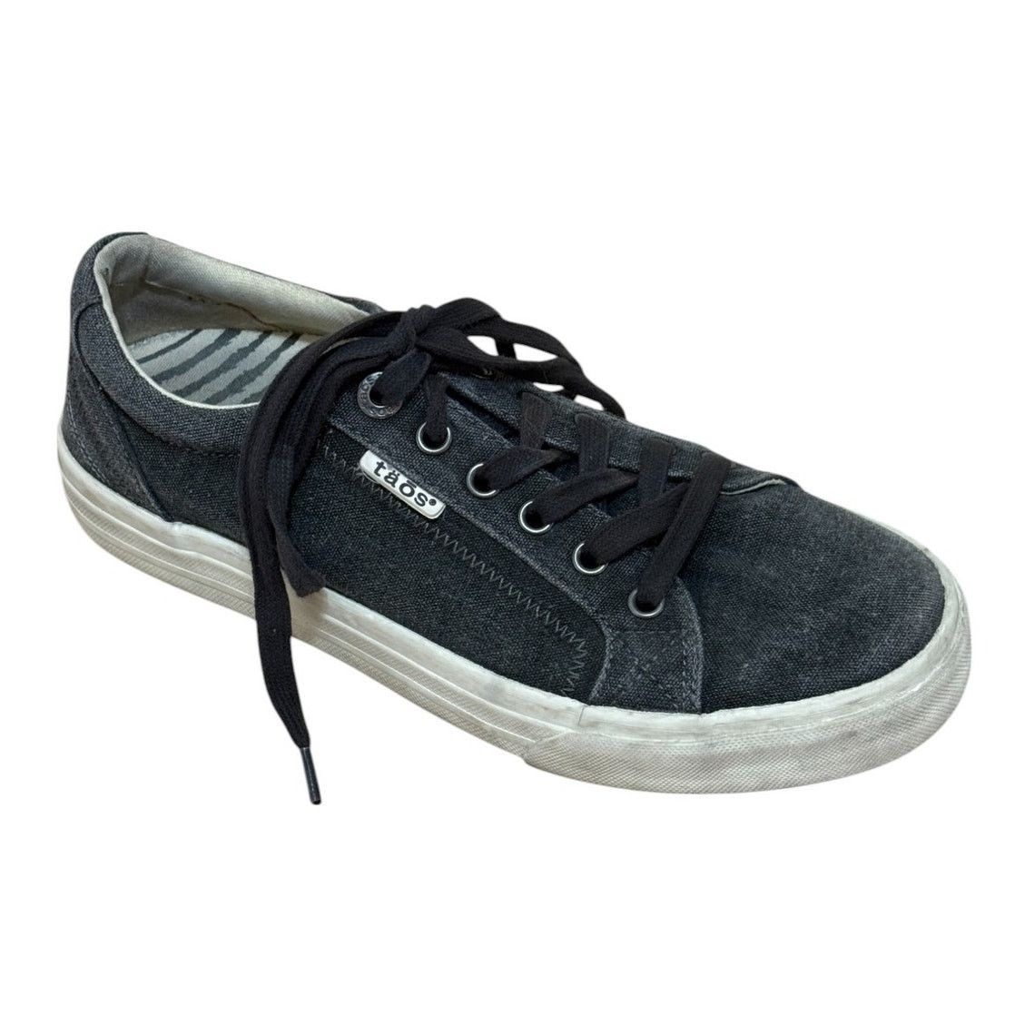 Taos Taos Sneakers Women 7.5 Gray Plim Soul Canvas Arch Support Size US 7.5 / IT 37.5 - 1 Thumbnail