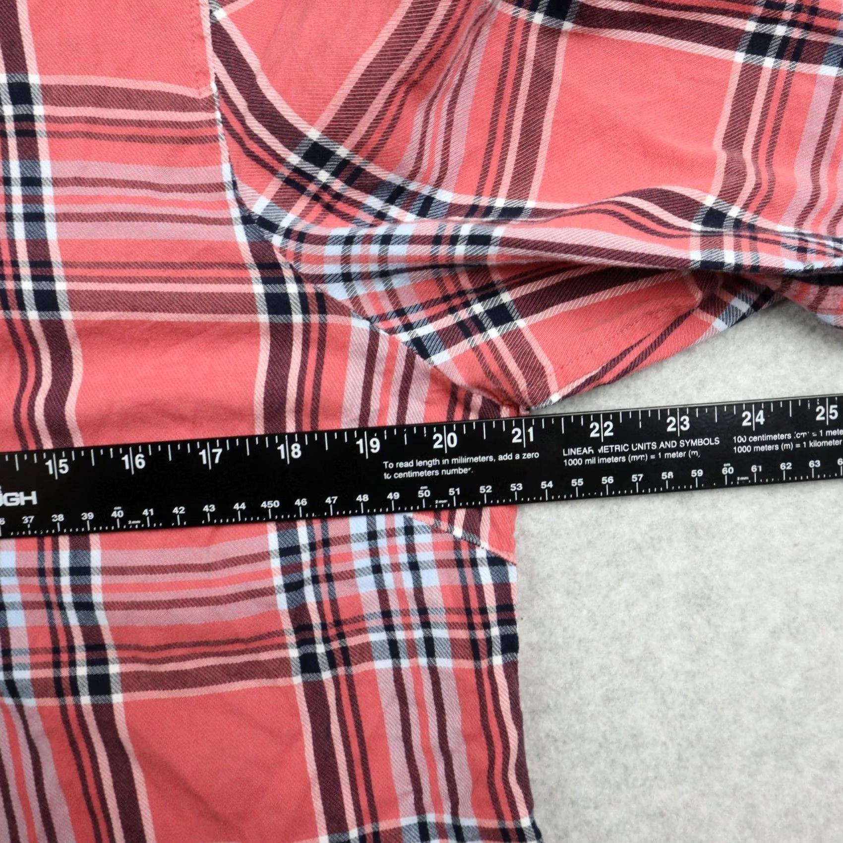 Talbots Talbots Shirt Womens Large Casual Button Up Pink Plaid Long Sleeve Size L / US 10 / IT 46 - 5 Thumbnail