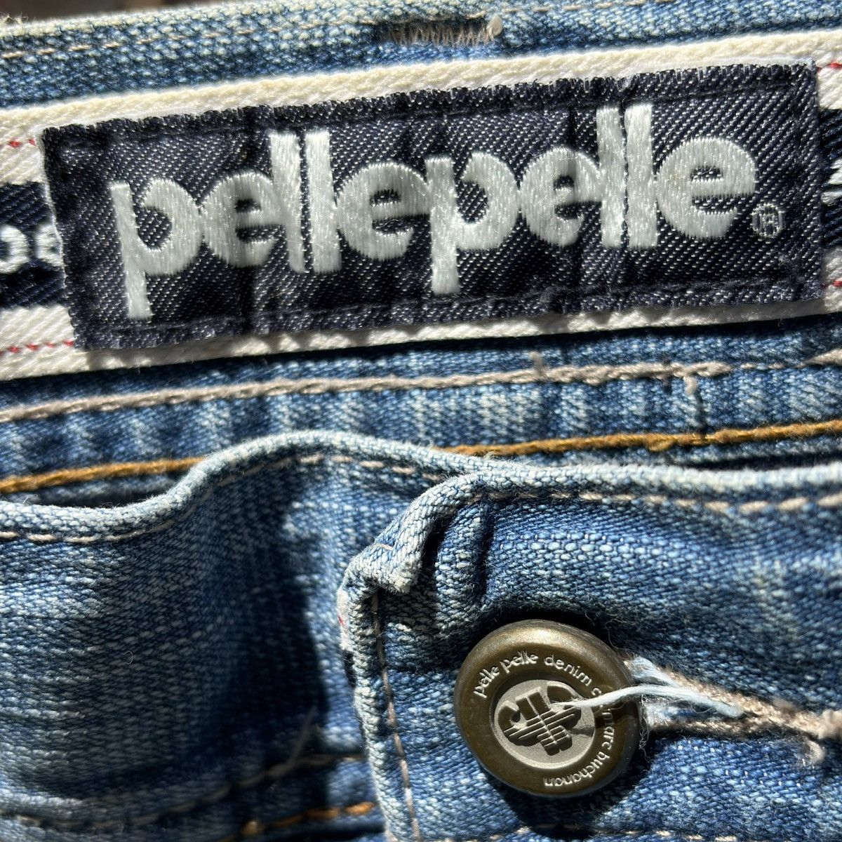 Pelle Pelle Vintage Pelle Pelle Baggy Distressed Denim Jeans Size US 40 / EU 56 - 3 Thumbnail