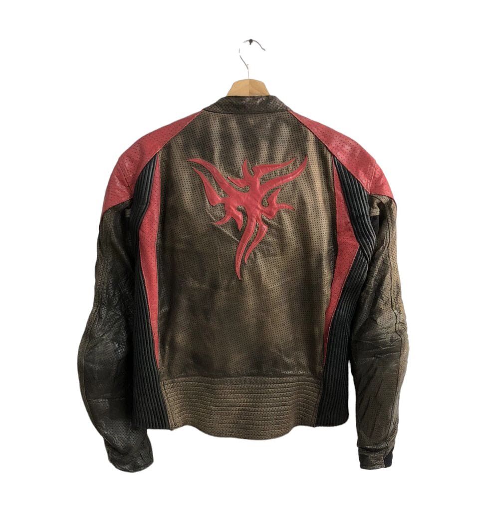 Japanese Brand Vintage Maxler Rider Motorsport Leather Jacket Size US L / EU 52-54 / 3 - 2 Thumbnail