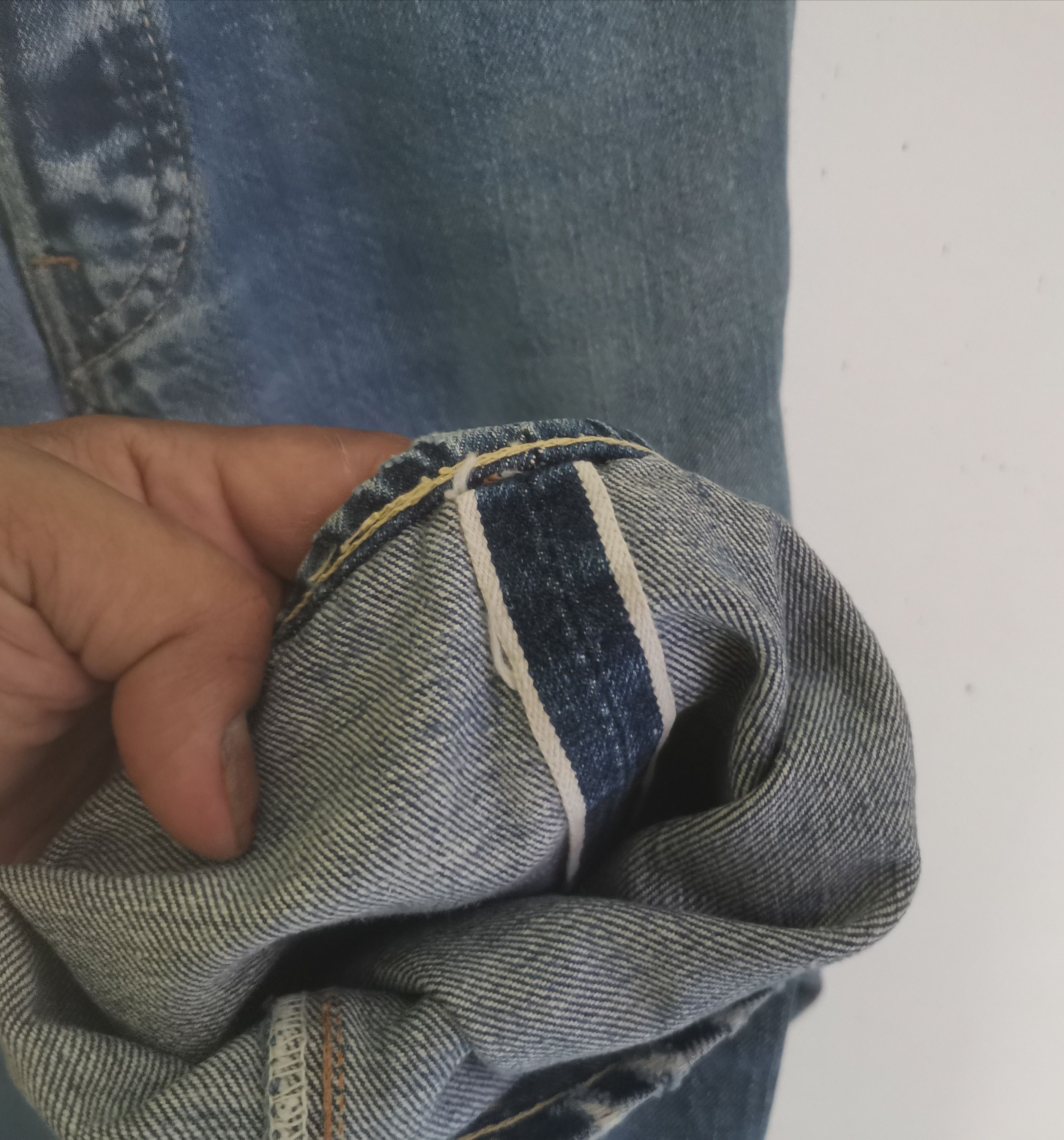 Levi's Vintage Clothing × Vintage Rare vintage 60s Levi's 501 red line denim big E Size US 28 / EU 44 - 4 Thumbnail