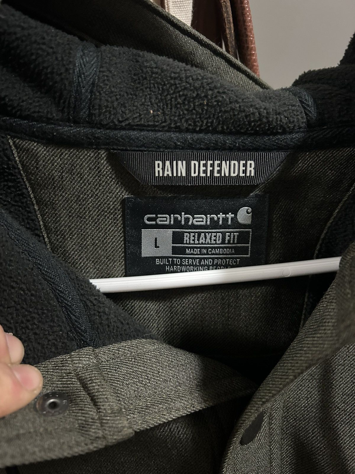 Carhartt Carhartt Raincoat Size US L / EU 52-54 / 3 - 3 Thumbnail