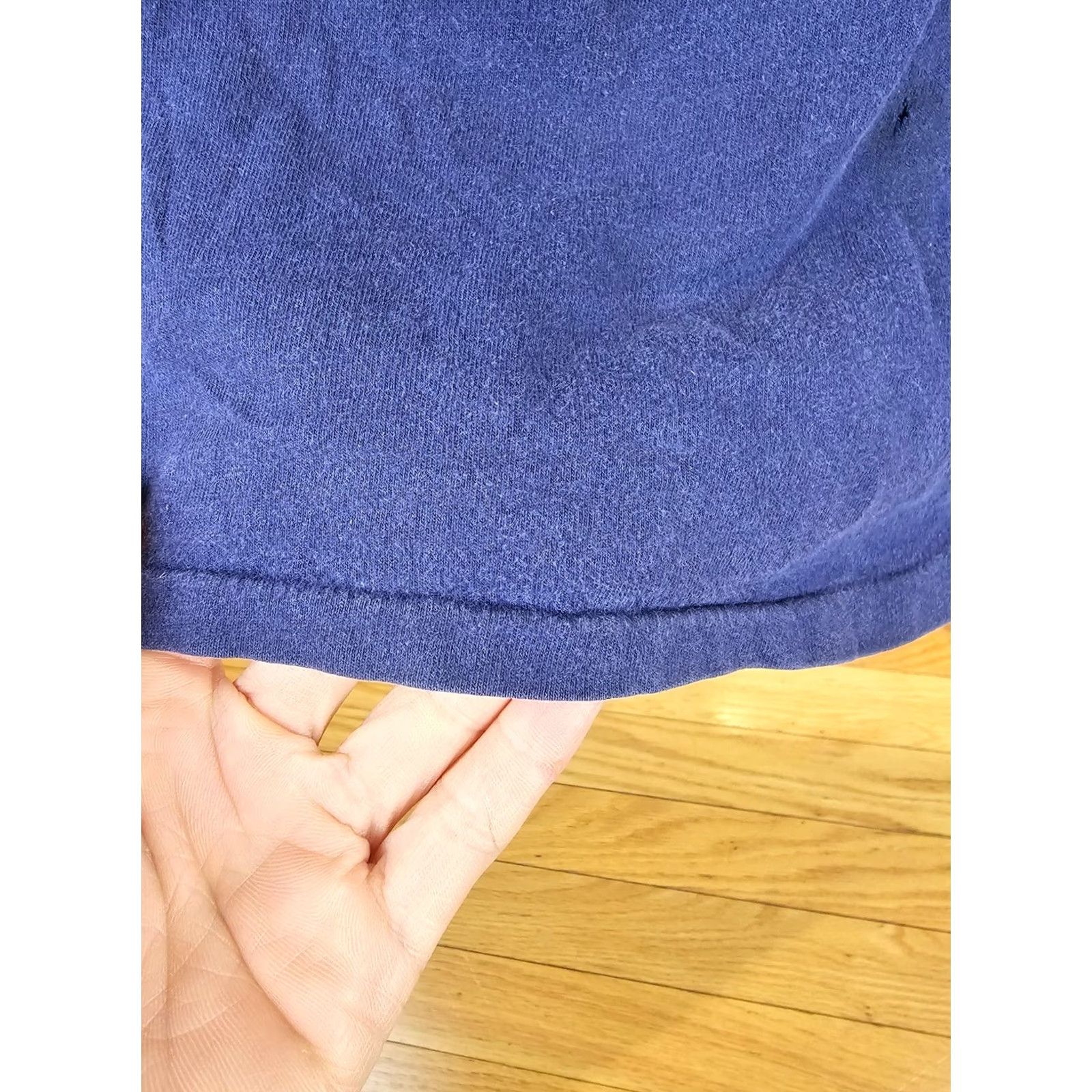 Vintage VINTAGE UNKNWON #36 BLUE FOOTBALL SINGLE STITCH T-SHIRT SZ SMALL T-Shirt Men Short Sleeve Cotton Jersey Round Neck 70's 70s Vintage Classic USA Size US S / EU 44-46 / 1 - 6 Thumbnail