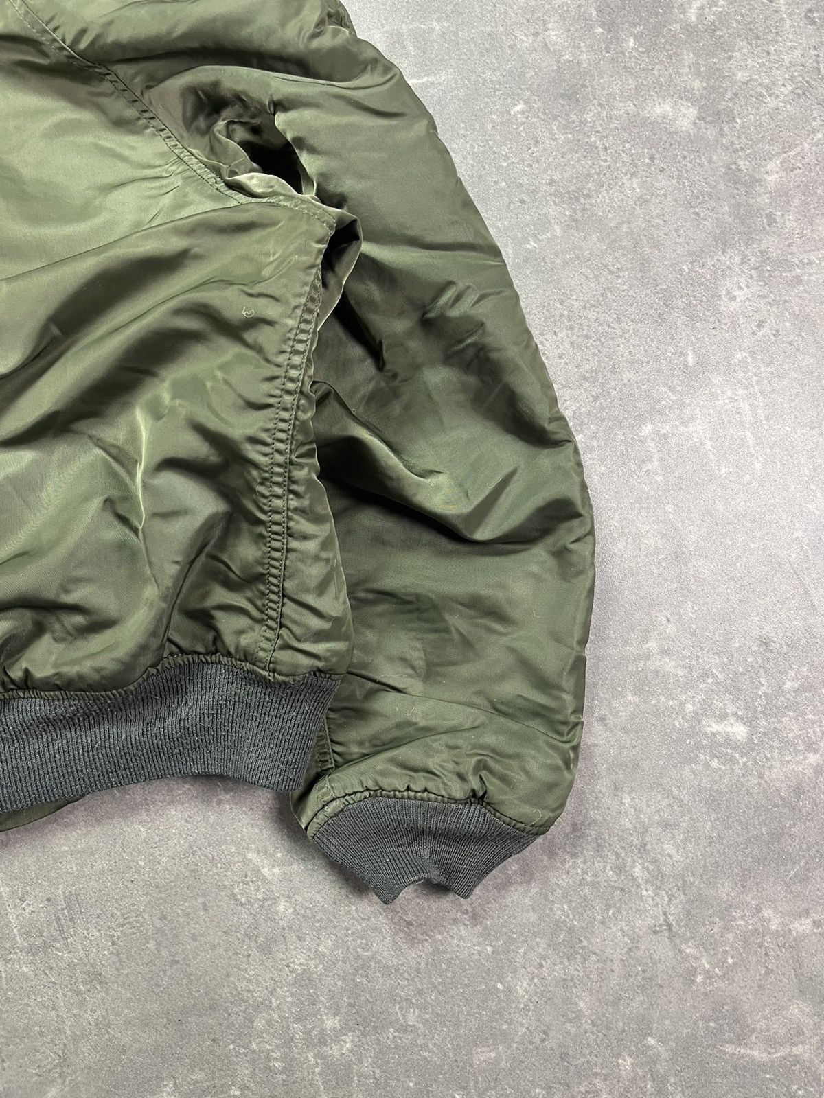 Alpha Industries 80s/90s Alpha Industries N-2B Faux Fur Hooded Bomber Jacket Size US XL / EU 56 / 4 - 18 Thumbnail