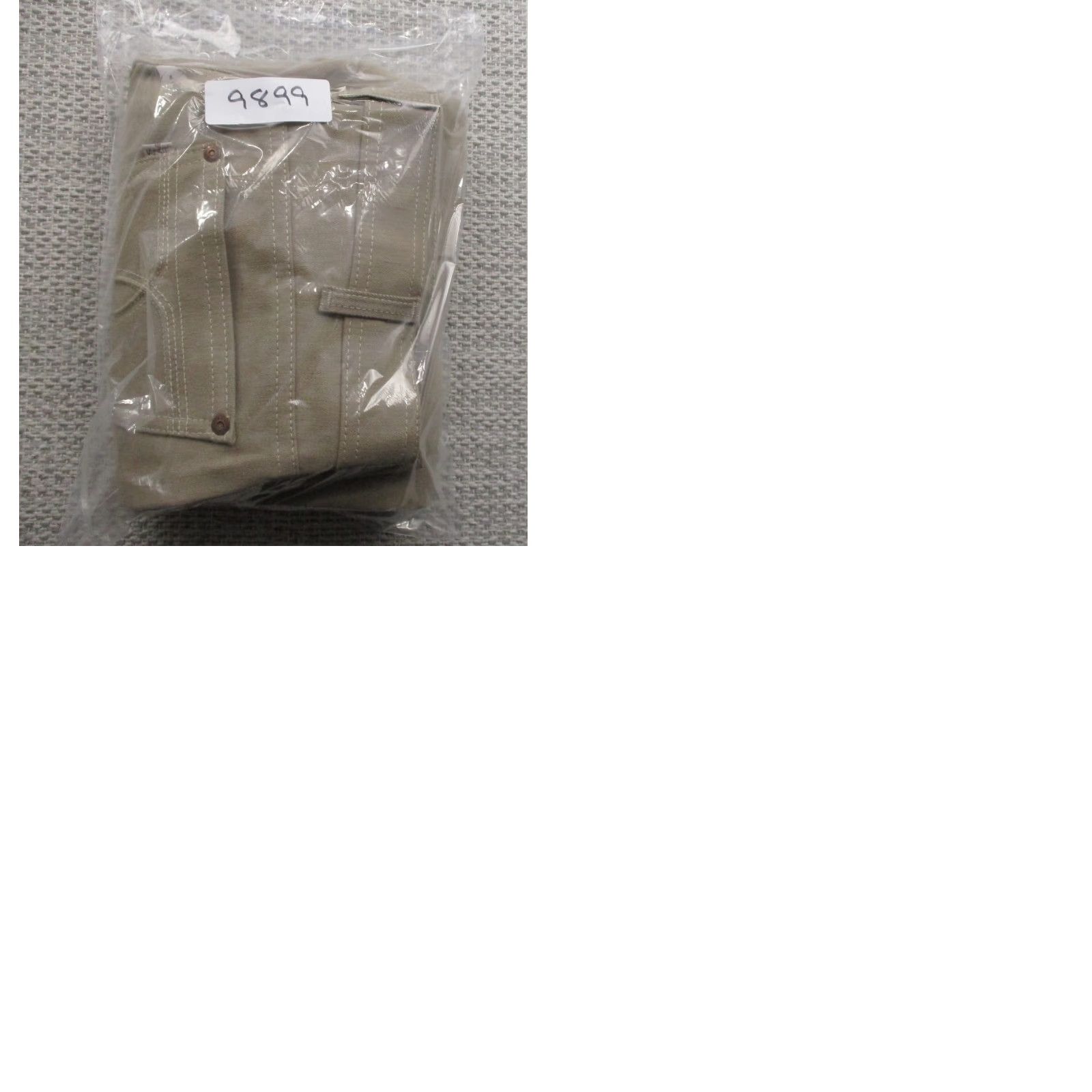 Levi's VINTAGE Levi's Pants Mens 34x29 Khaki More Room W34 L29 Made USA 90s Polyester Cotton Jeans Pants Size US 34 / EU 50 - 9 Thumbnail