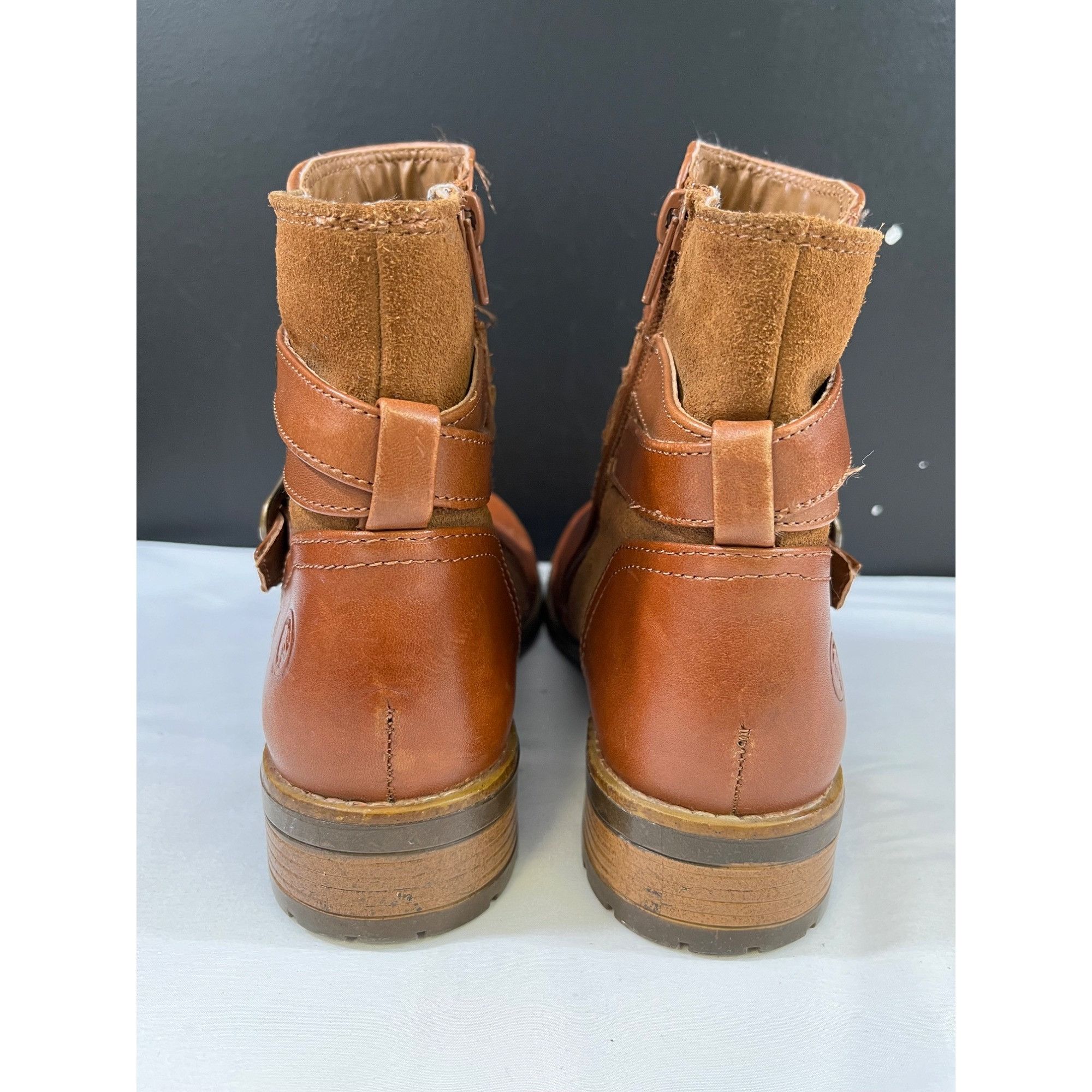 Other Verdetabaco Womens Brown Ankle Boot Shoes Size 6.5 SKU 6804 Size US 6.5 / IT 36.5 - 4 Thumbnail