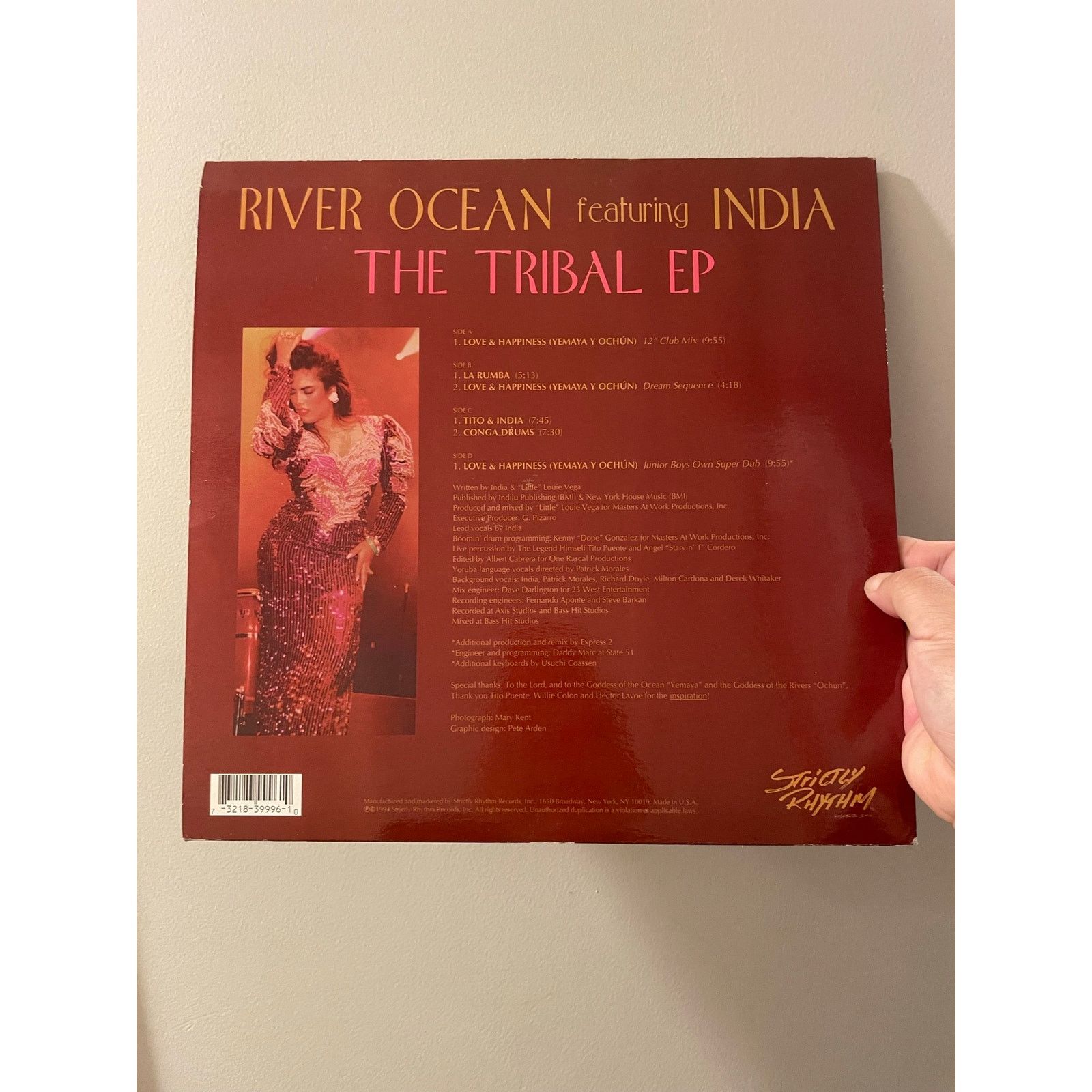 INTENTIONALLY BLANK River Ocean / India - The Tribal EP 2x12" deep house latin Size ONE SIZE - 2 Thumbnail