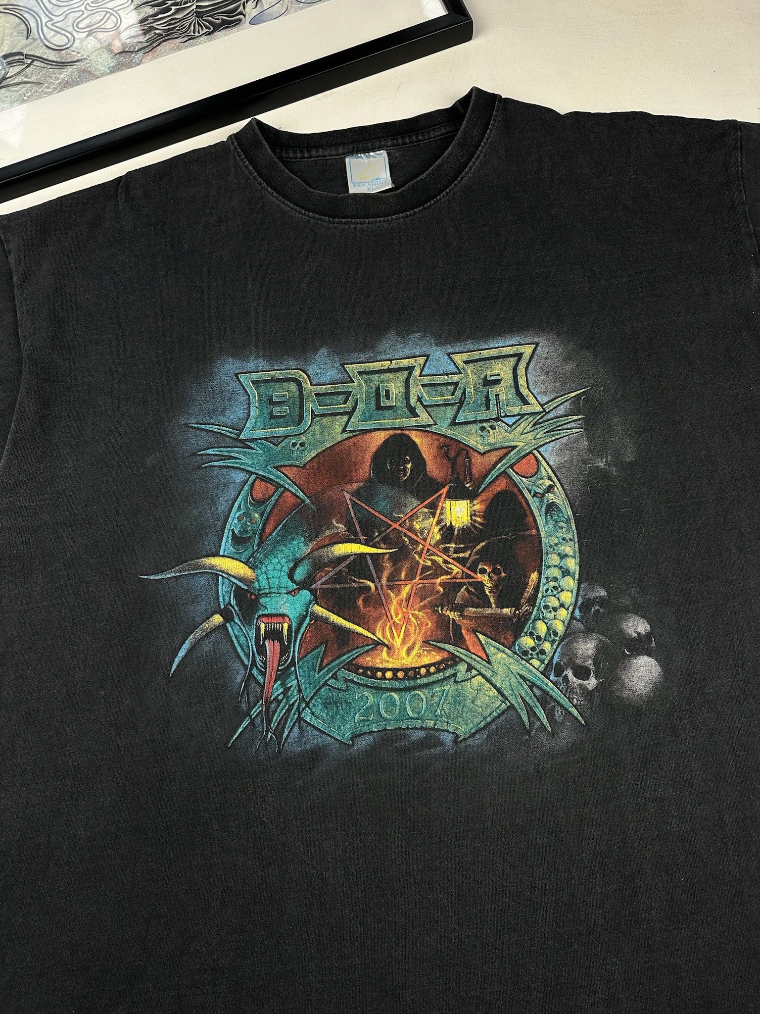 Band Tees Vintage BOA tShirt metal machine head soulfly fear factory Size US XL / EU 56 / 4 - 4 Thumbnail