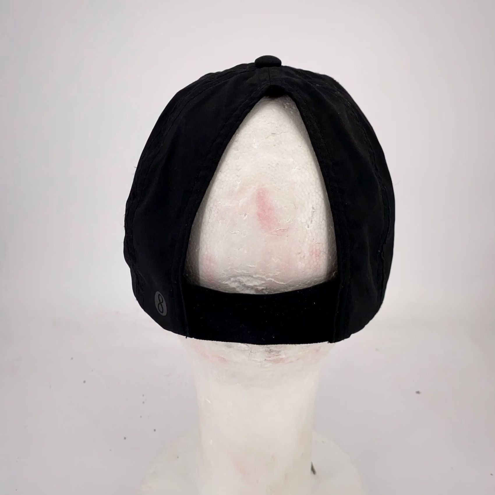 Lululemon Lululemon Black Hat Cap Strap Back One Size Ponytail Adjustable Quick Dry Lightweight Sports Outdoor Baseball Cap Womens/Mens Size ONE SIZE - 3 Thumbnail