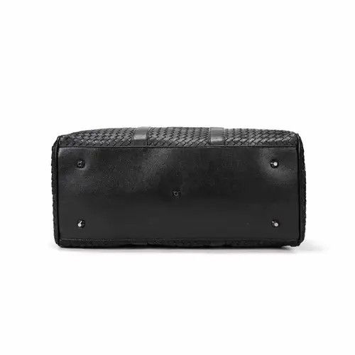 Japanese Brand Outdoor retro woven travel duffle bag pu leather Size ONE SIZE - 5 Thumbnail