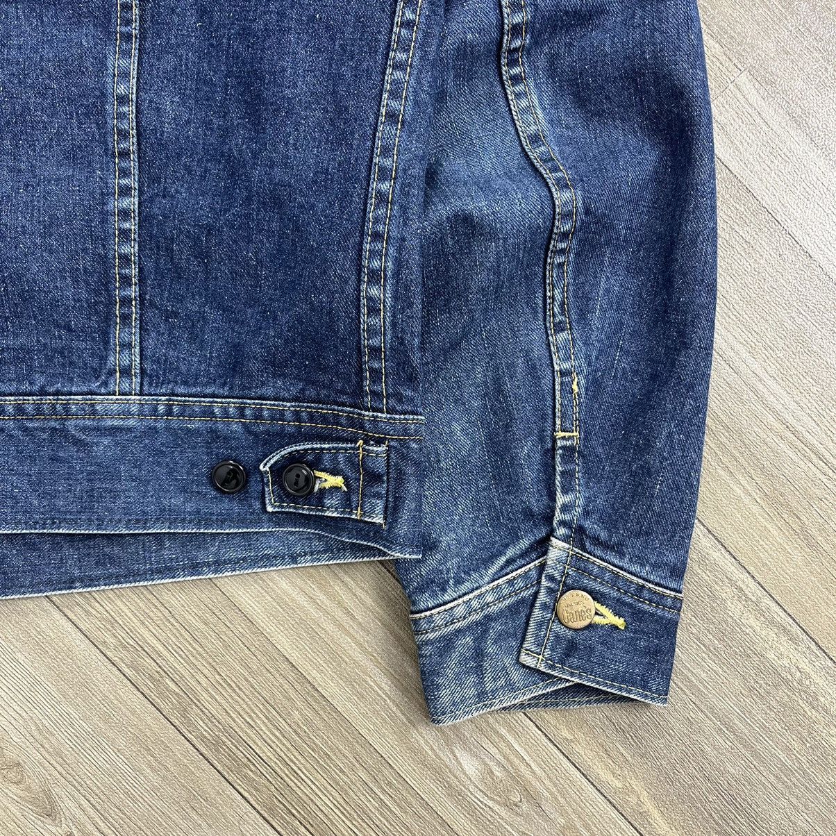 Japanese Brand × Sugar Cane × Toyo Enterprises Vintage Inferno Basics by Sugar Cane Selvedge Denim Jacket Size US L / EU 52-54 / 3 - 12 Thumbnail