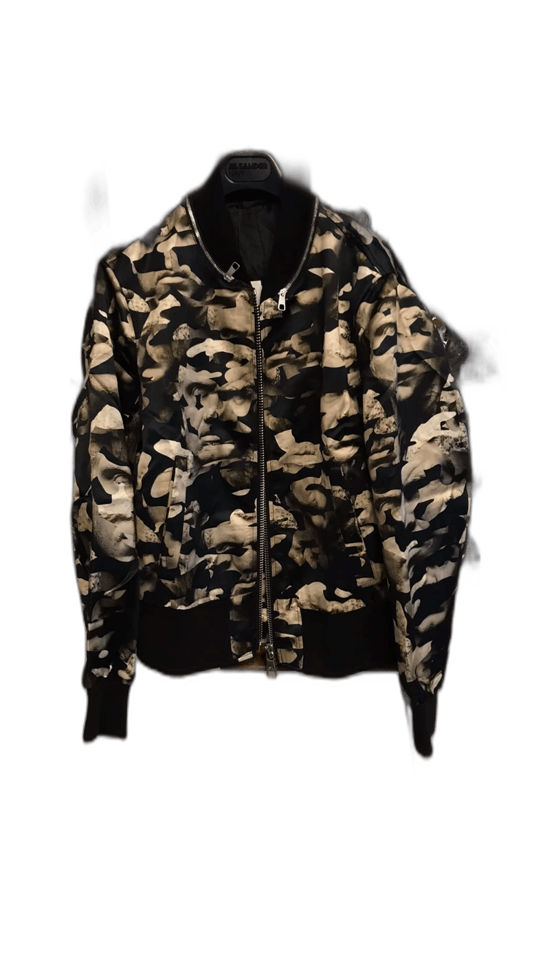 Neil Barrett Neil Barrett Camouflage Jacket with Zip Collar Size US XS / EU 42 / 0 - 1 Thumbnail