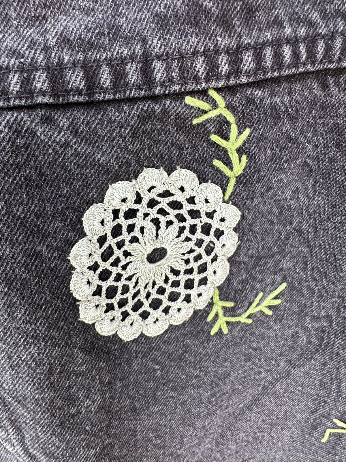 Levi's Levi’s x Bentgablenits Embroidered Vintage Denim Jacket Size US S / EU 44-46 / 1 - 8 Thumbnail