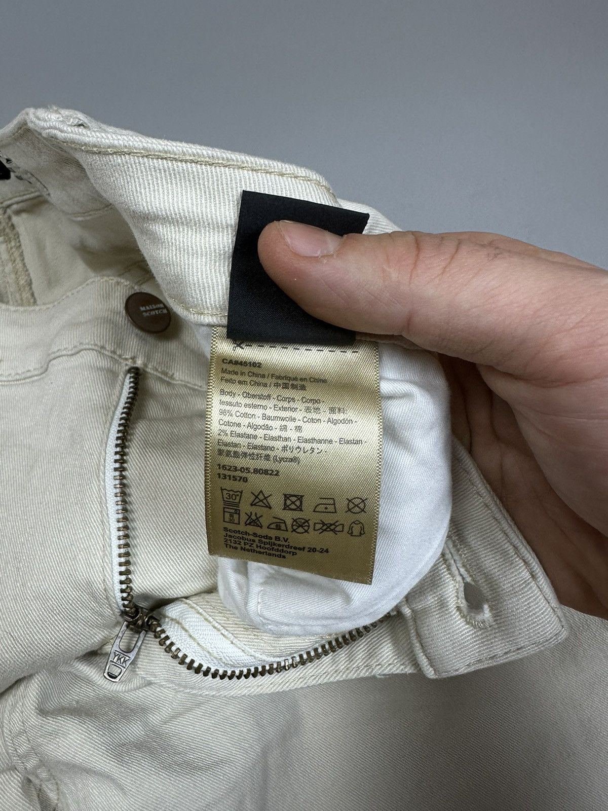 Jean × Scotch & Soda Petit Ami Slim jeans Scotch&Soda Size 32" / US 10 / IT 46 - 7 Thumbnail
