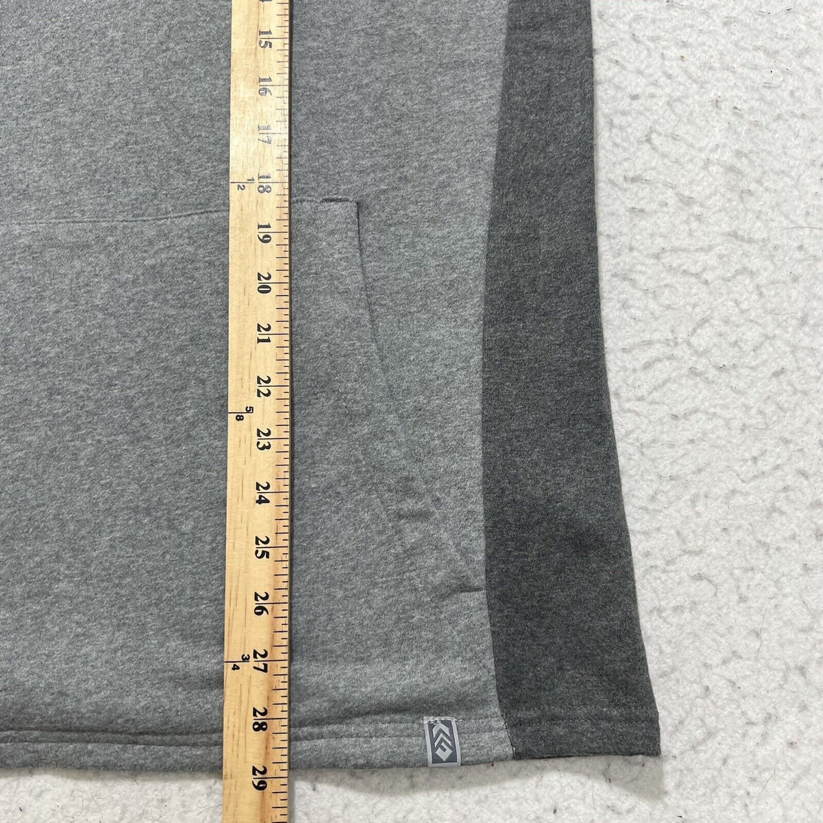 Free Country Free Country 1/4 Zip Sweatshirt Gray Mock Neck Pullover Size US L / EU 52-54 / 3 - 8 Thumbnail