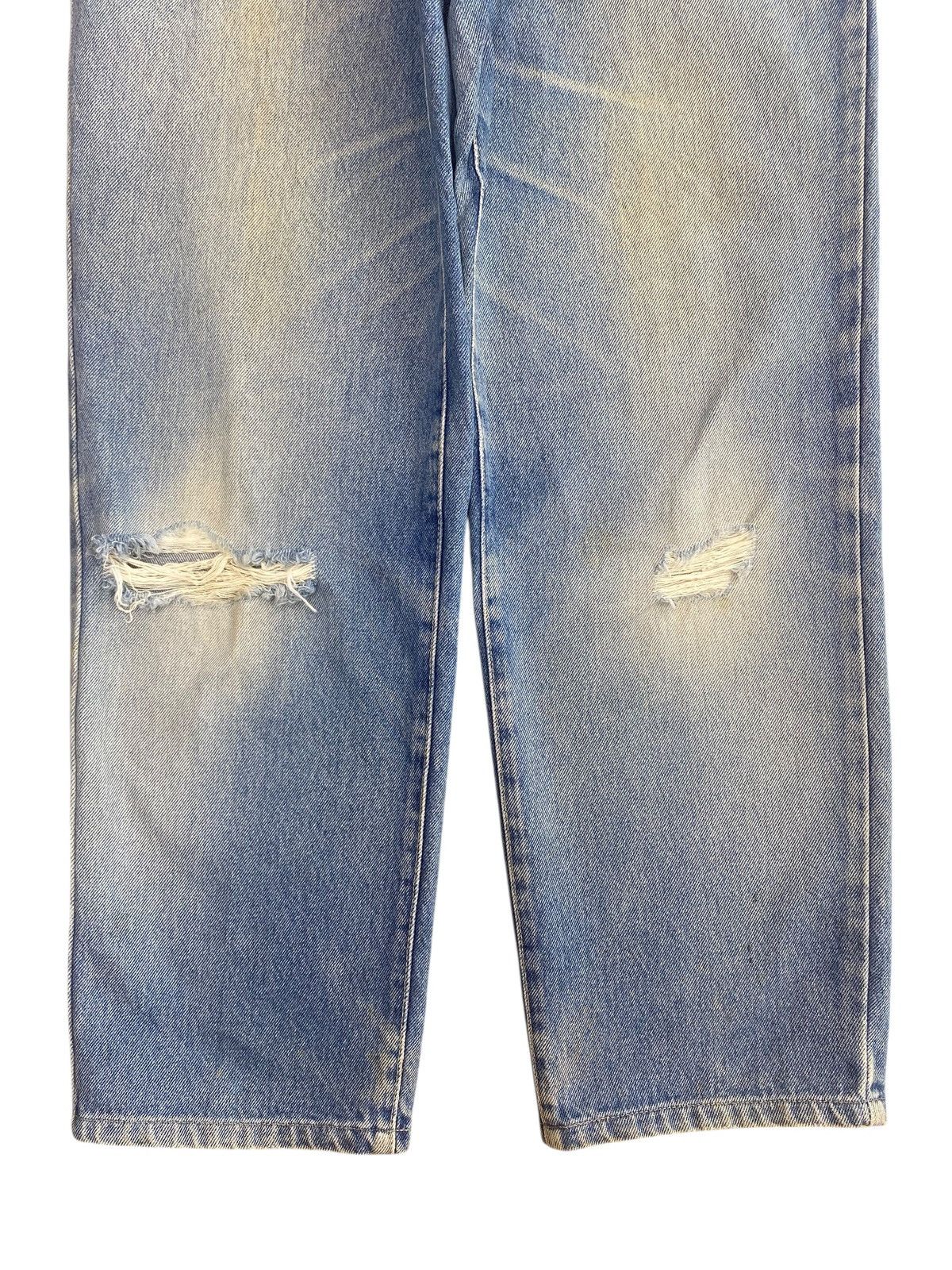 Versace Versace Whiskers Faded Wash Style Bag Ripped Jeans Size US 30 / EU 46 - 9 Thumbnail