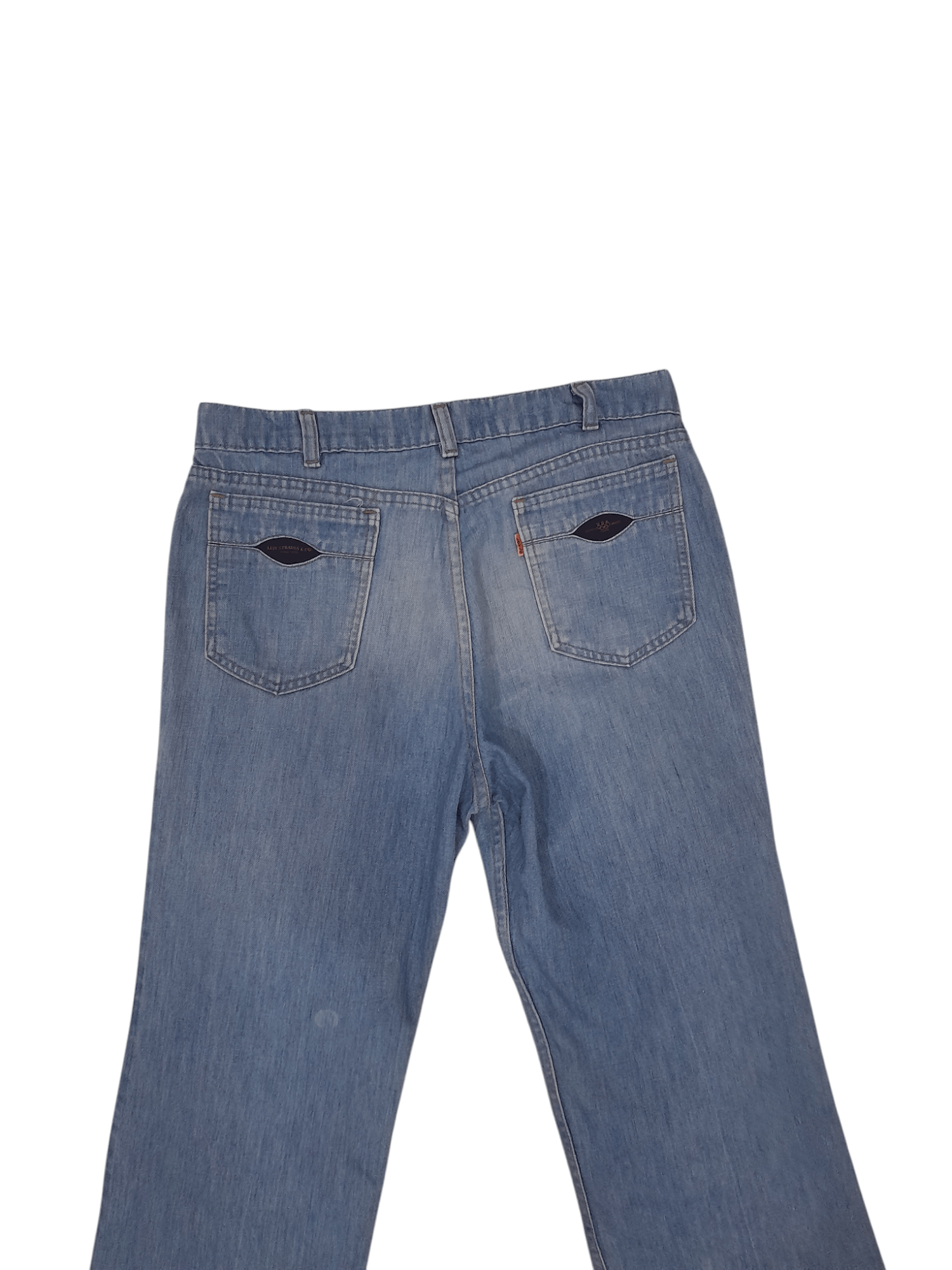 Levi's × USA Olympics × Vintage 1980 Levis Olympics Flare Limited Edition Denim (F438) W31 Size US 31 - 2 Thumbnail