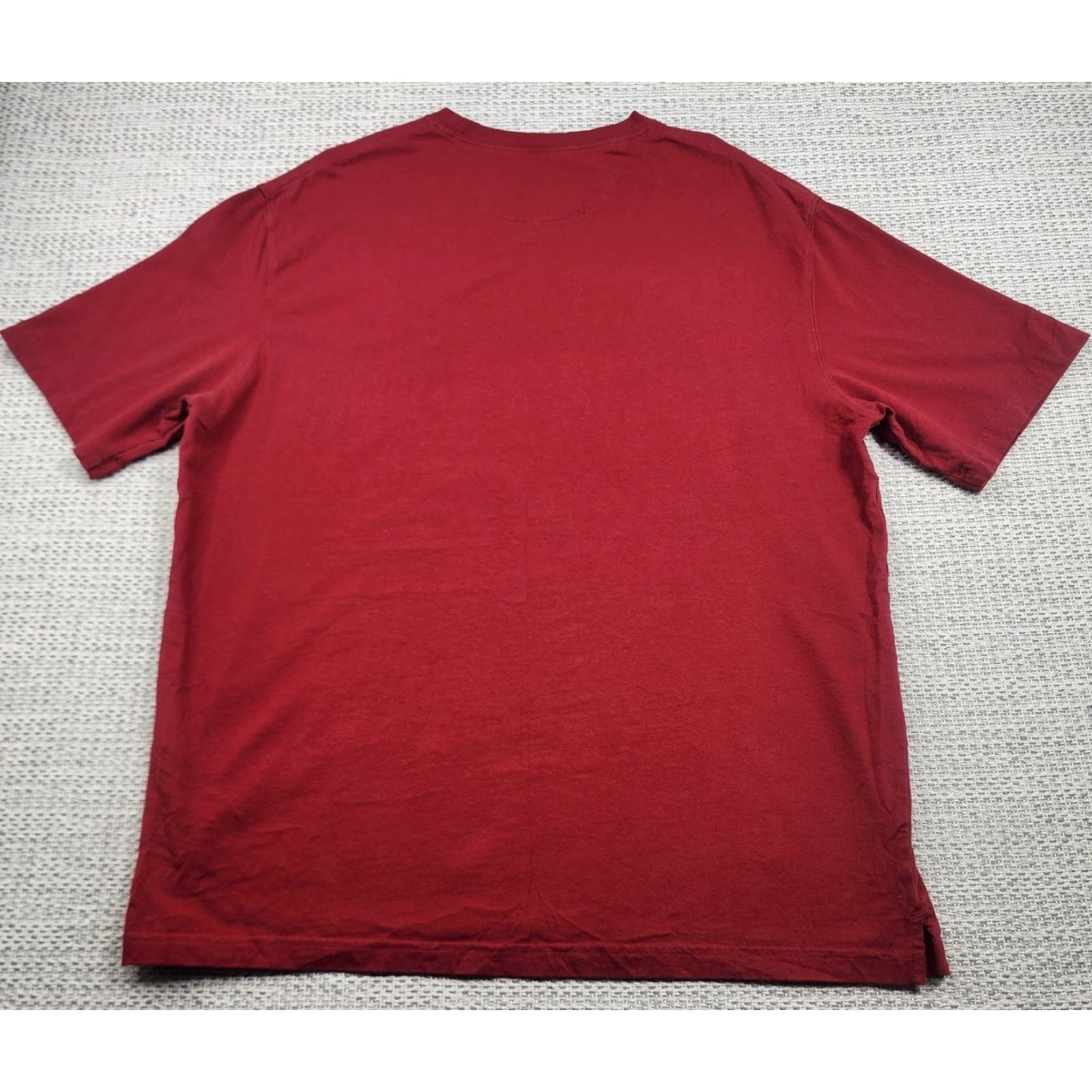 Duluth Trading Company Duluth Trading Shirt Mens XL Red Short Sleeve Crew Neck Cotton T Shirt Workwear Longtail T Classic Outdoor Mens Size US XL / EU 56 / 4 - 5 Thumbnail