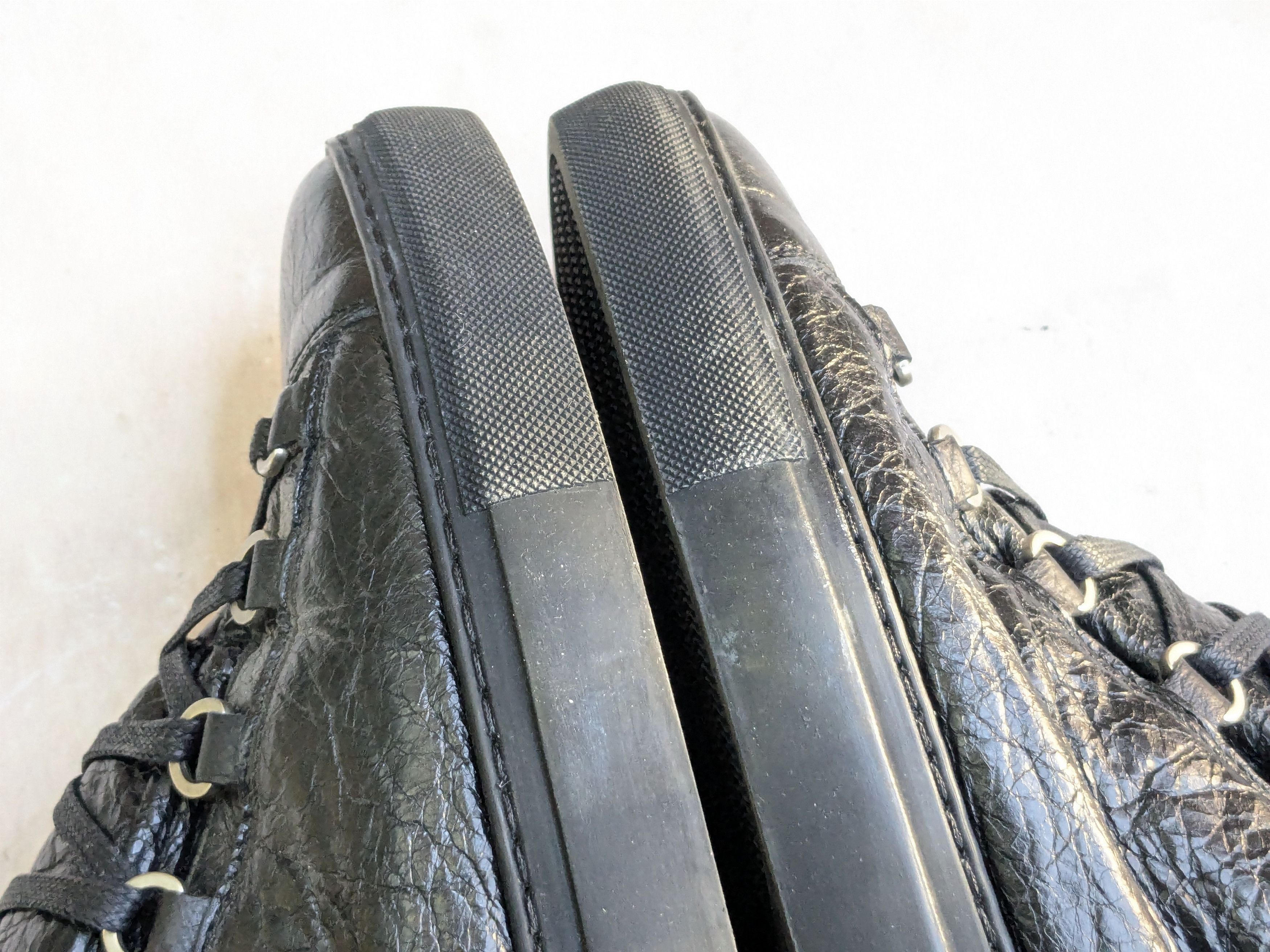 Balenciaga Balenciaga Arena Sneakers Black 11 Leather High Tops Size US 11 / EU 44 - 5 Thumbnail