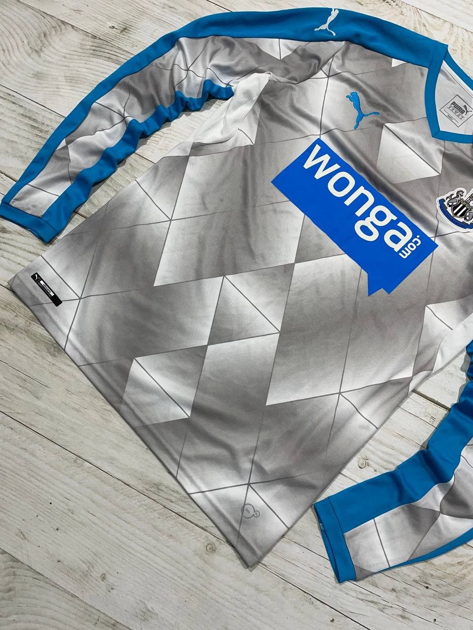 Puma Puma Newcastle 2015 2016 Away Long Sleeve Shirt Jersey Size US M / EU 48-50 / 2 - 2 Thumbnail
