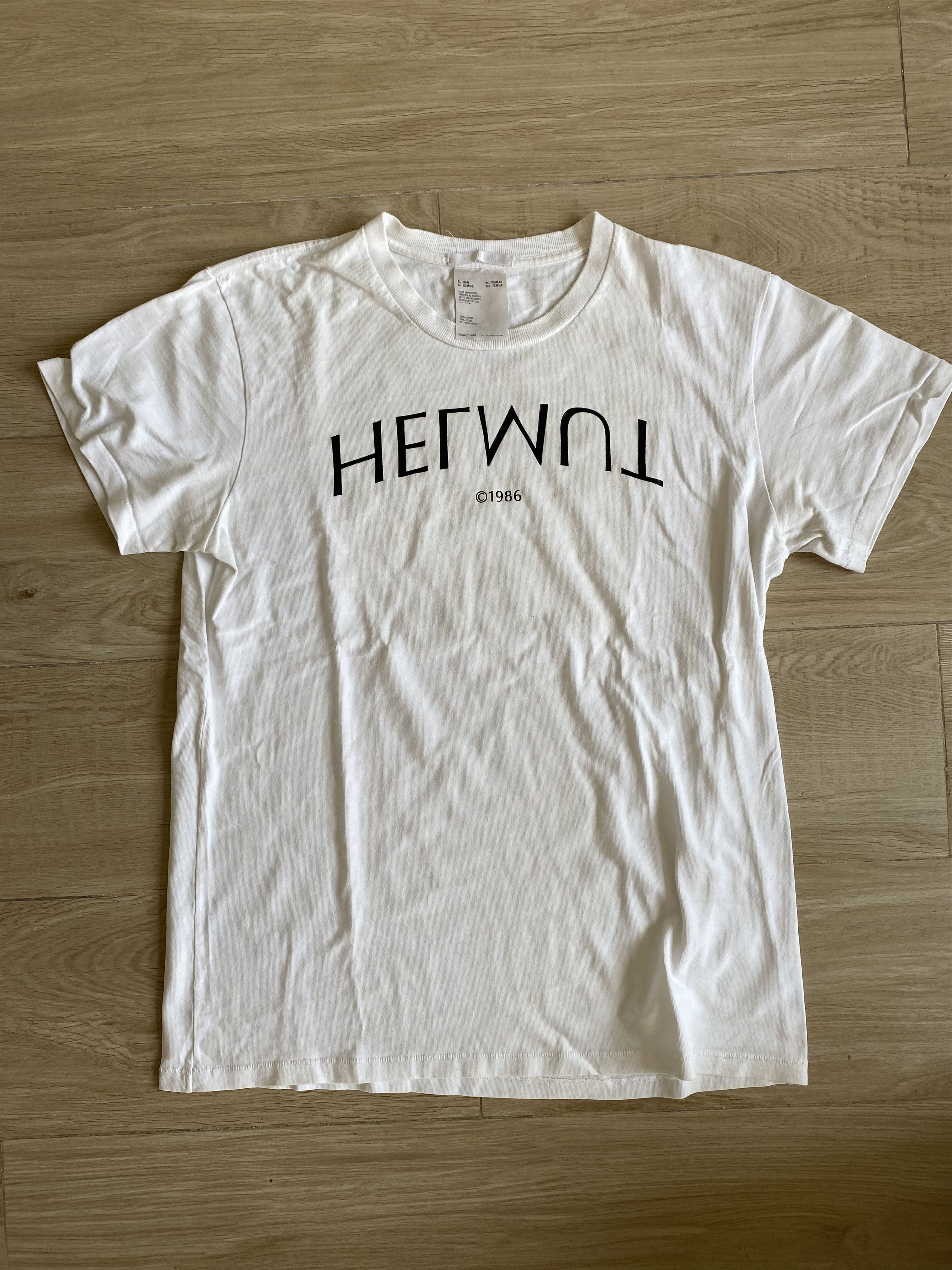 Helmut Lang HELMUT LANG Tee Size US XL / EU 56 / 4 - 1 Thumbnail