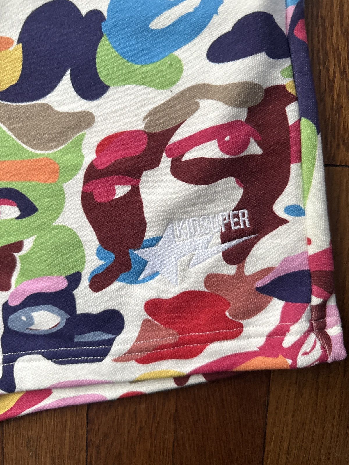 Bape Bape x kid super shorte Size US 37 - 3 Thumbnail