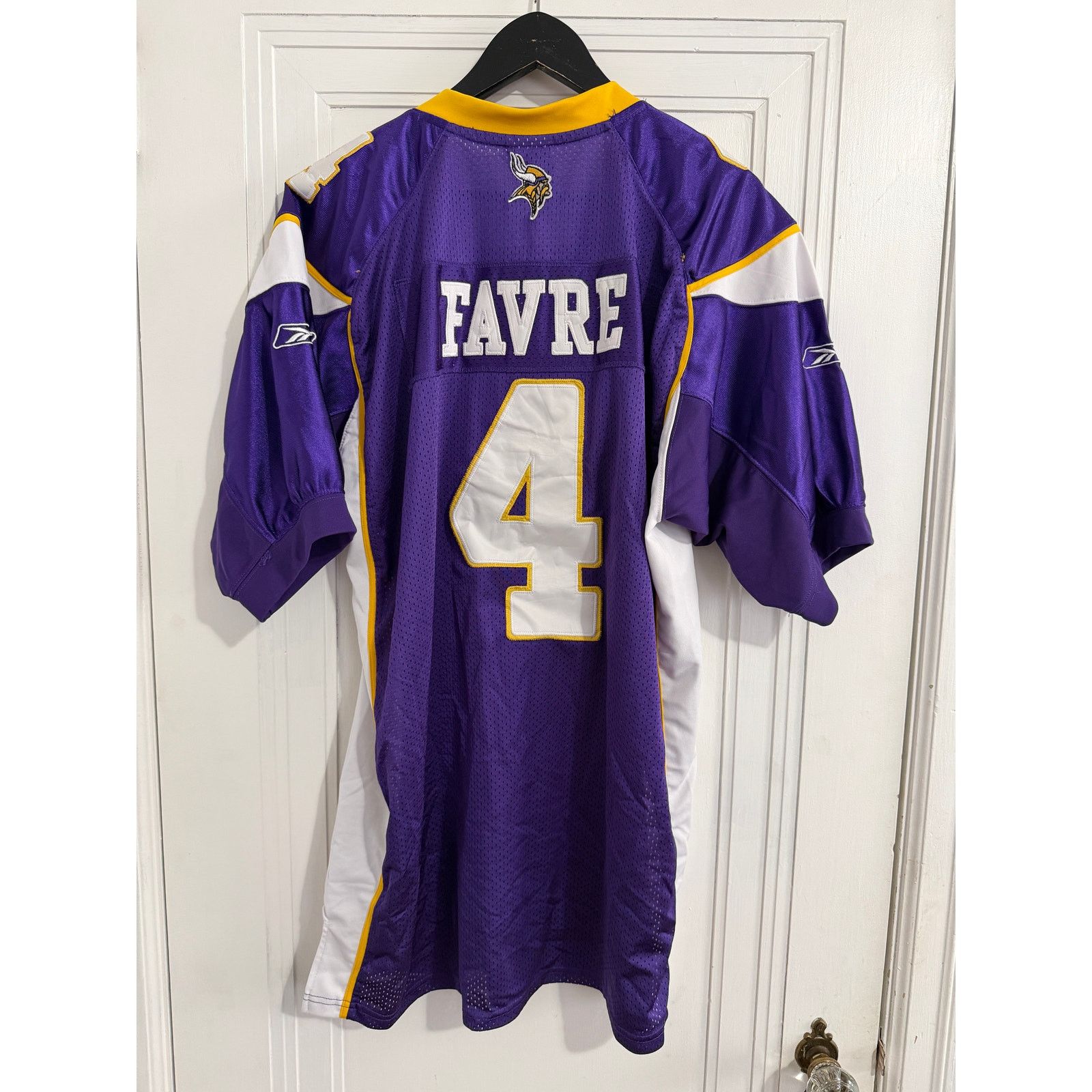 Reebok Brett Favre Minnesota Vikings Jersey Size 52 (XL) Size US XL / EU 56 / 4 - 2 Thumbnail