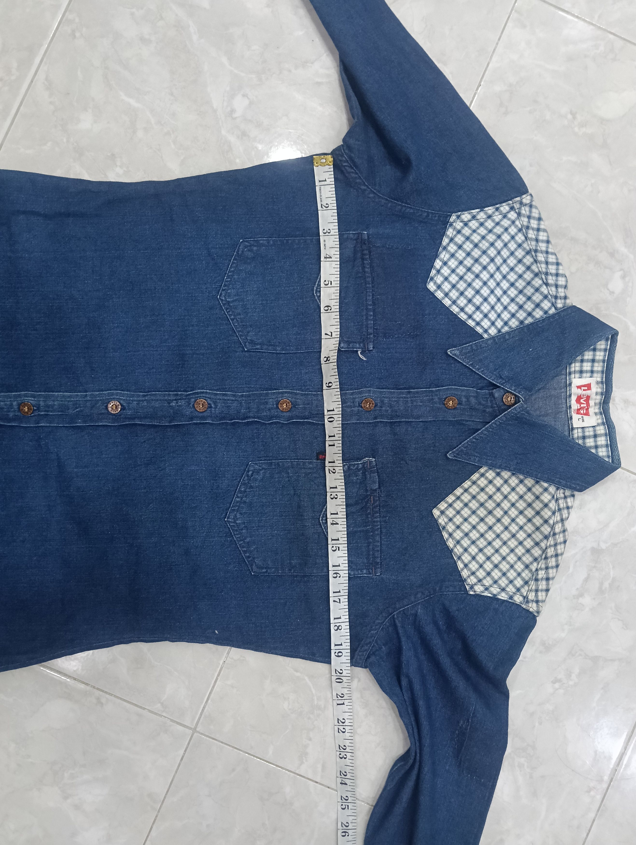 Levi's Vintage Clothing Vintage Repro Levis Big E Button Size US M / EU 48-50 / 2 - 13 Thumbnail