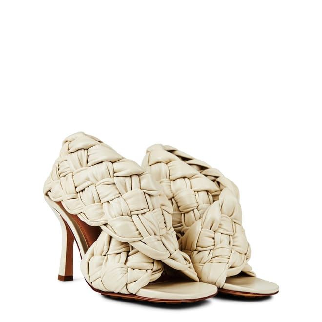 Bottega Veneta Bottega Veneta Sling Back Stiletto Heel Mules in Brown Size US 5 / IT 35 - 3 Thumbnail