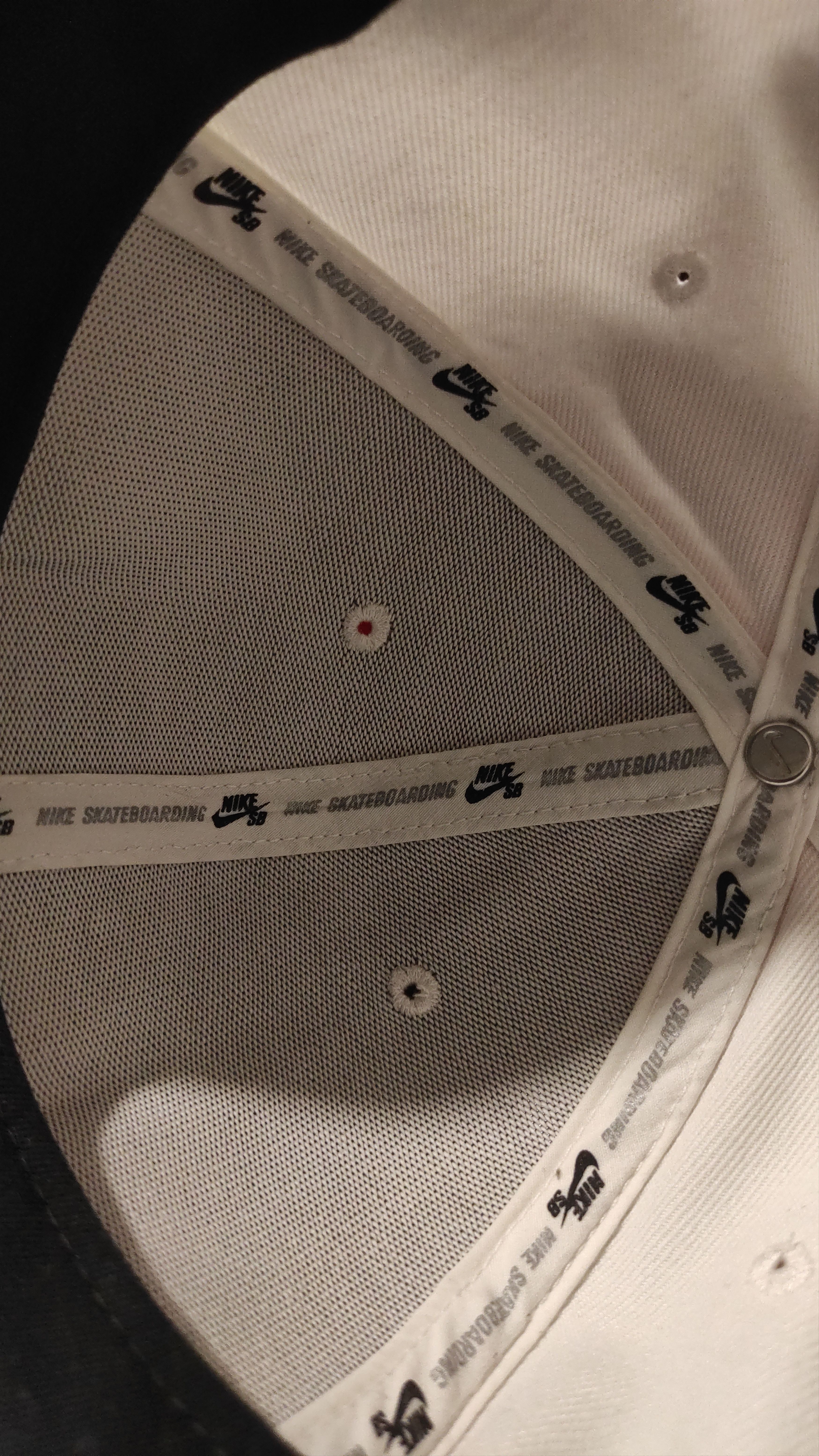 Nike Nike SB White Cap Snapback Size ONE SIZE - 3 Thumbnail