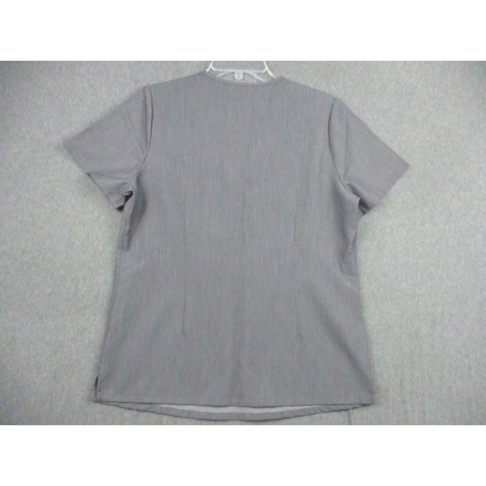 Vintage FIGS Technical Collection Gray Catarina Scrubs V-Neck Top M Uniform Gray Unisex Shirt Medical Size US M / EU 48-50 / 2 - 7 Thumbnail